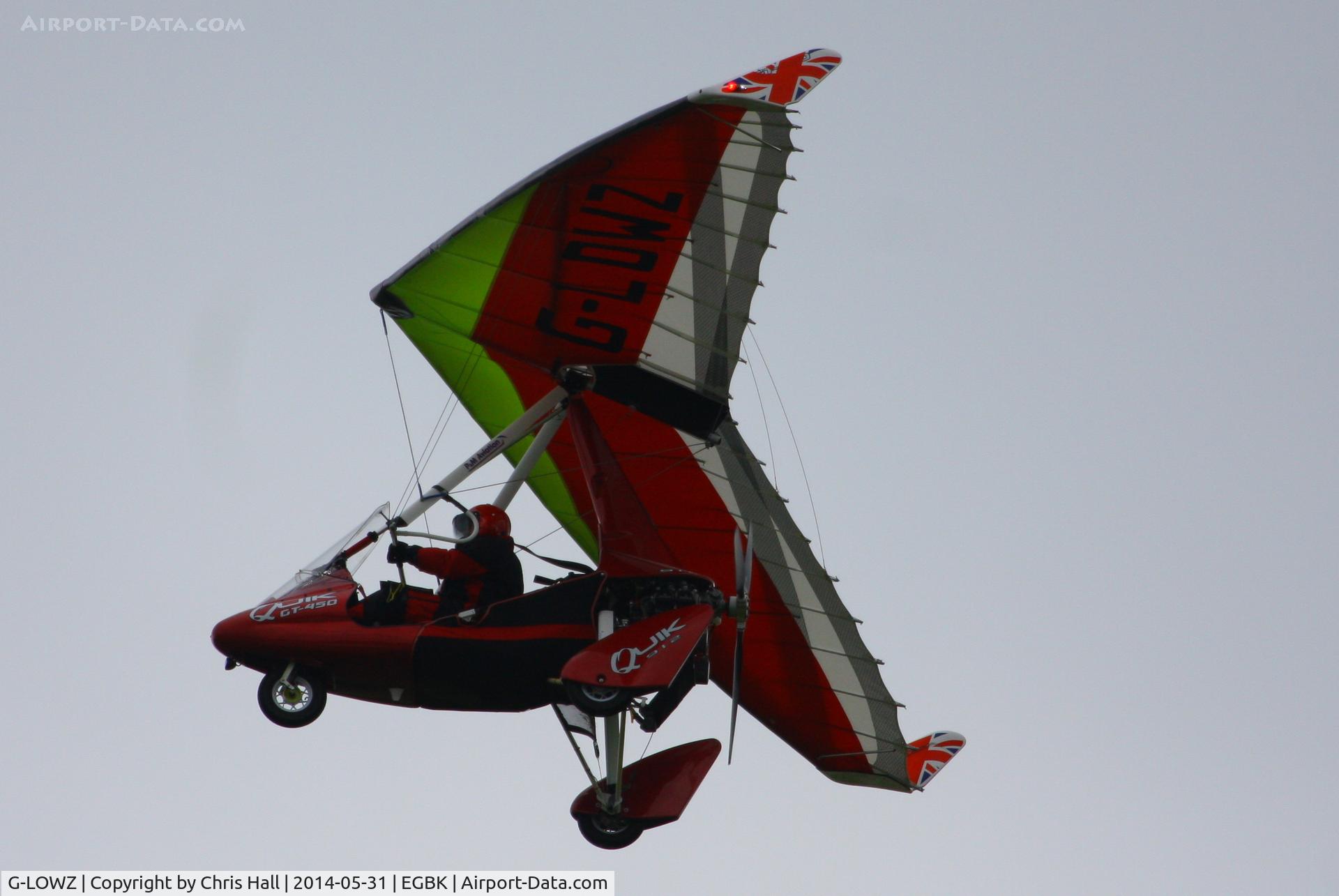 G-LOWZ, 2011 P&M Aviation Quik GT450 C/N 8599, at AeroExpo 2014