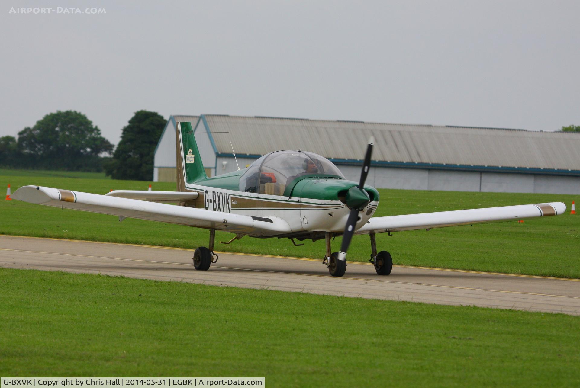 G-BXVK, 1998 Robin HR-200-120B C/N 326, at AeroExpo 2014