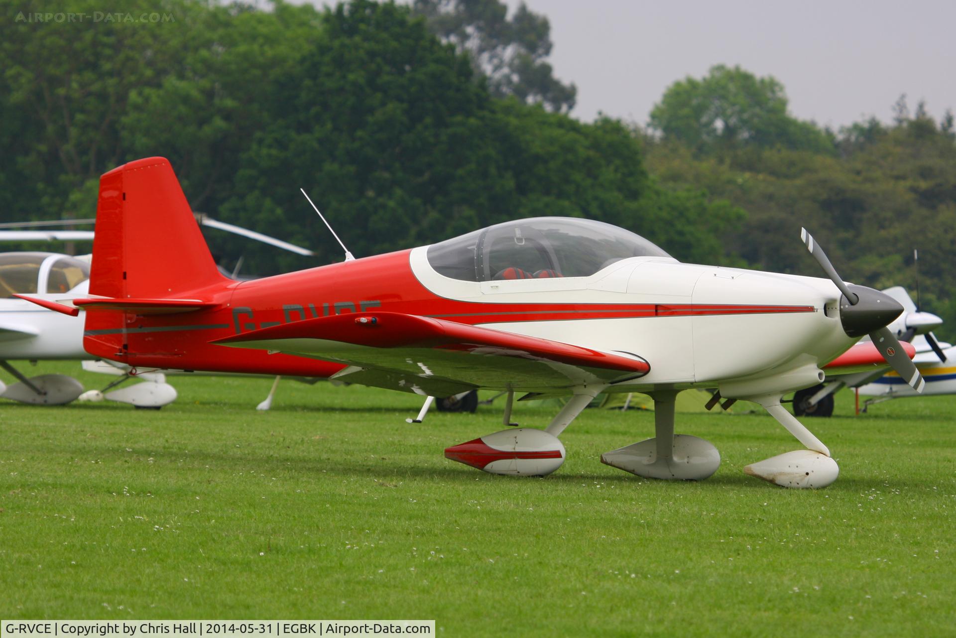 G-RVCE, 2001 Vans RV-6A C/N PFA 181-13372, at AeroExpo 2014