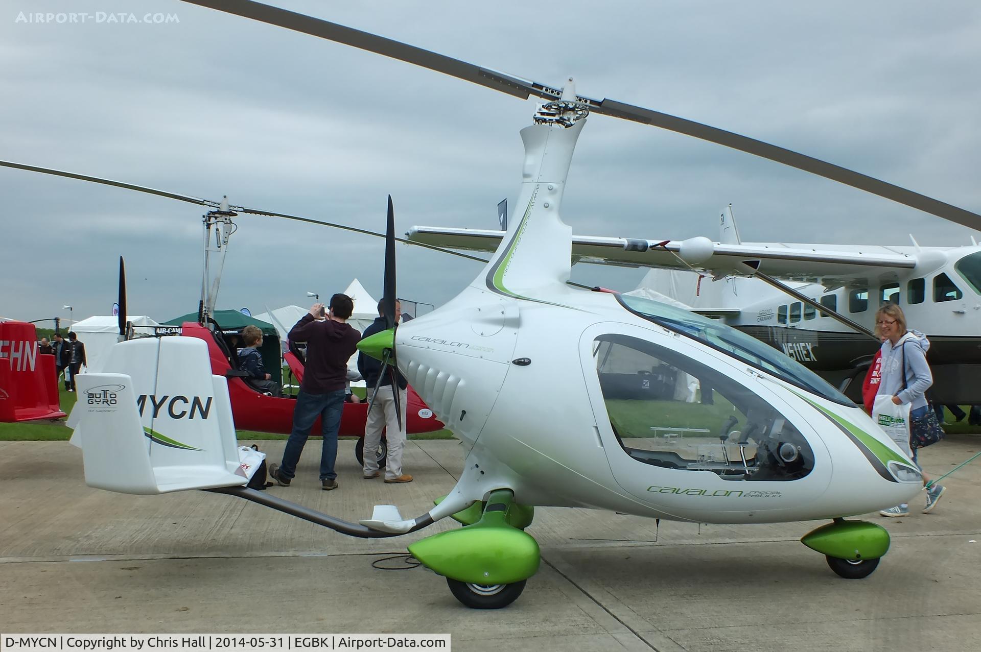 D-MYCN, 2014 AutoGyro Cavalon C/N Not found, at AeroExpo 2014