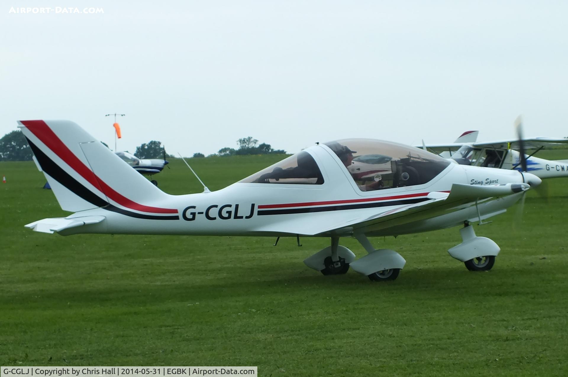 G-CGLJ, 2009 TL Ultralight TL-2000 Sting Carbon C/N LAA 347-14794, at AeroExpo 2014