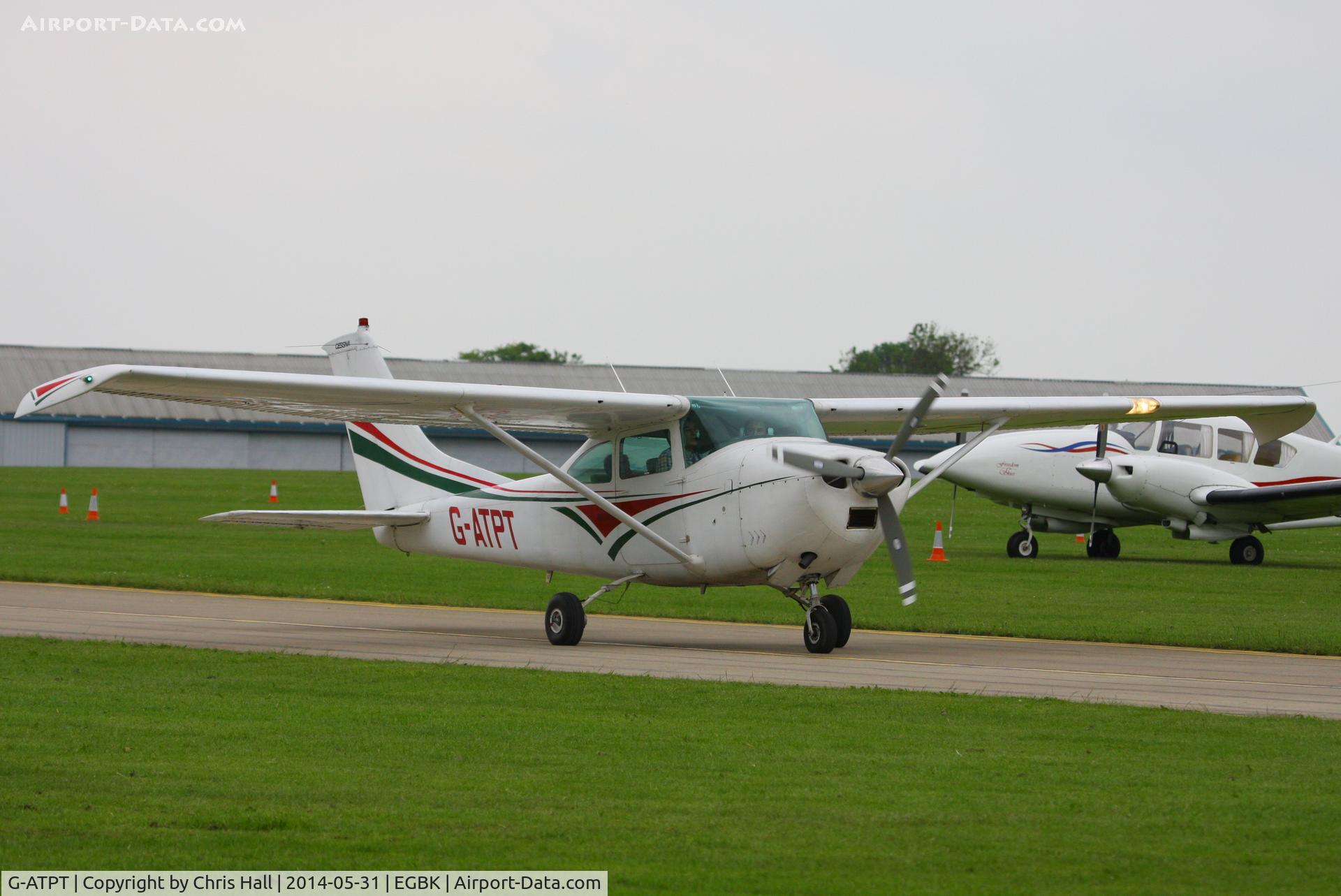 G-ATPT, 1966 Cessna 182J Skylane C/N 182-57056, at AeroExpo 2014