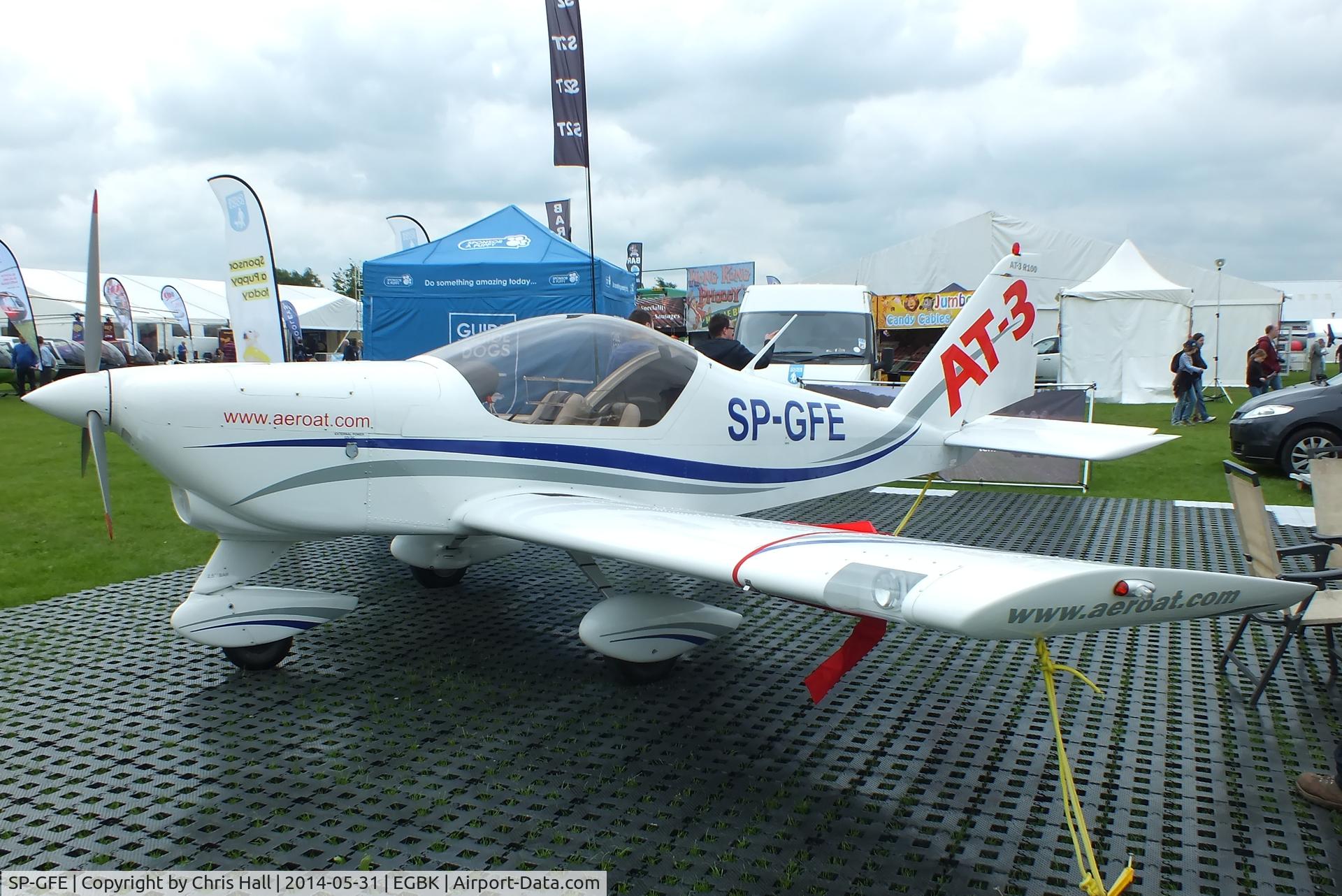 SP-GFE, Aero AT-3 C/N AT3-069, at AeroExpo 2014