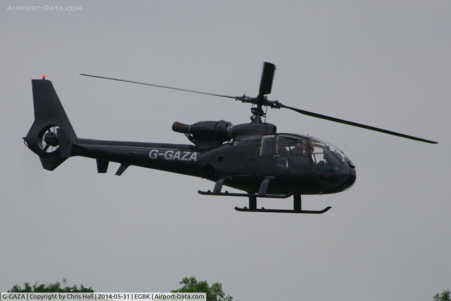 G-GAZA, 1974 Aerospatiale SA-341G Gazelle C/N 1187, at AeroExpo 2014