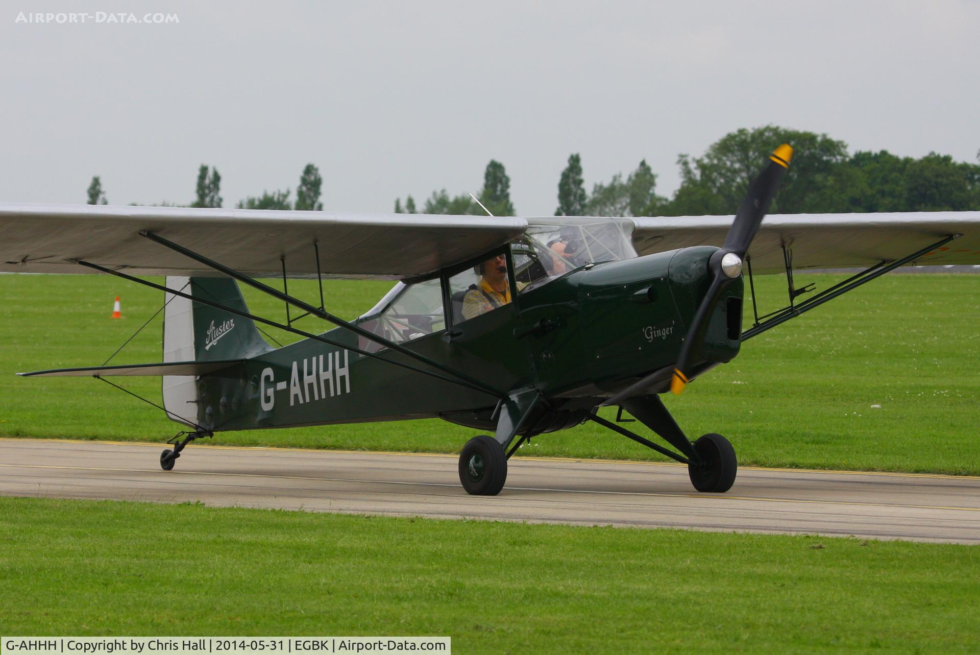 G-AHHH, 1946 Auster J-1N Alpha C/N 2011, at AeroExpo 2014