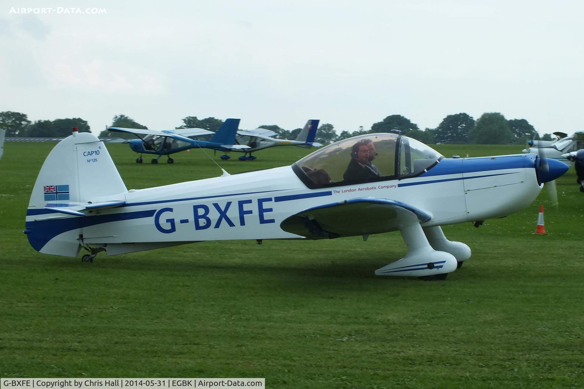 G-BXFE, 1981 Mudry CAP-10B C/N 135, at AeroExpo 2014