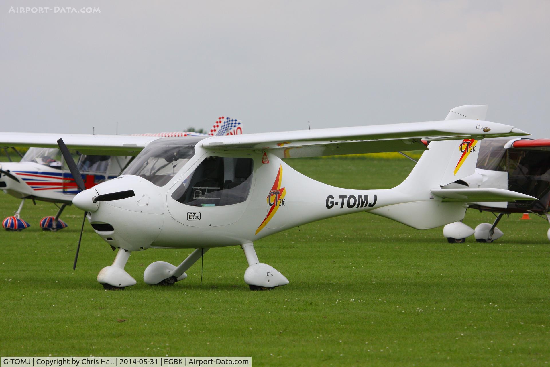 G-TOMJ, 2003 Flight Design CT2K C/N 7975, at AeroExpo 2014