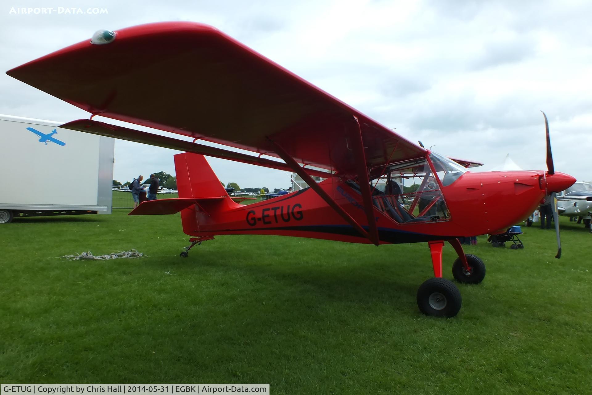 G-ETUG, 2012 Aeropro Eurofox 912(S) C/N LAA 376-15147, at AeroExpo 2014