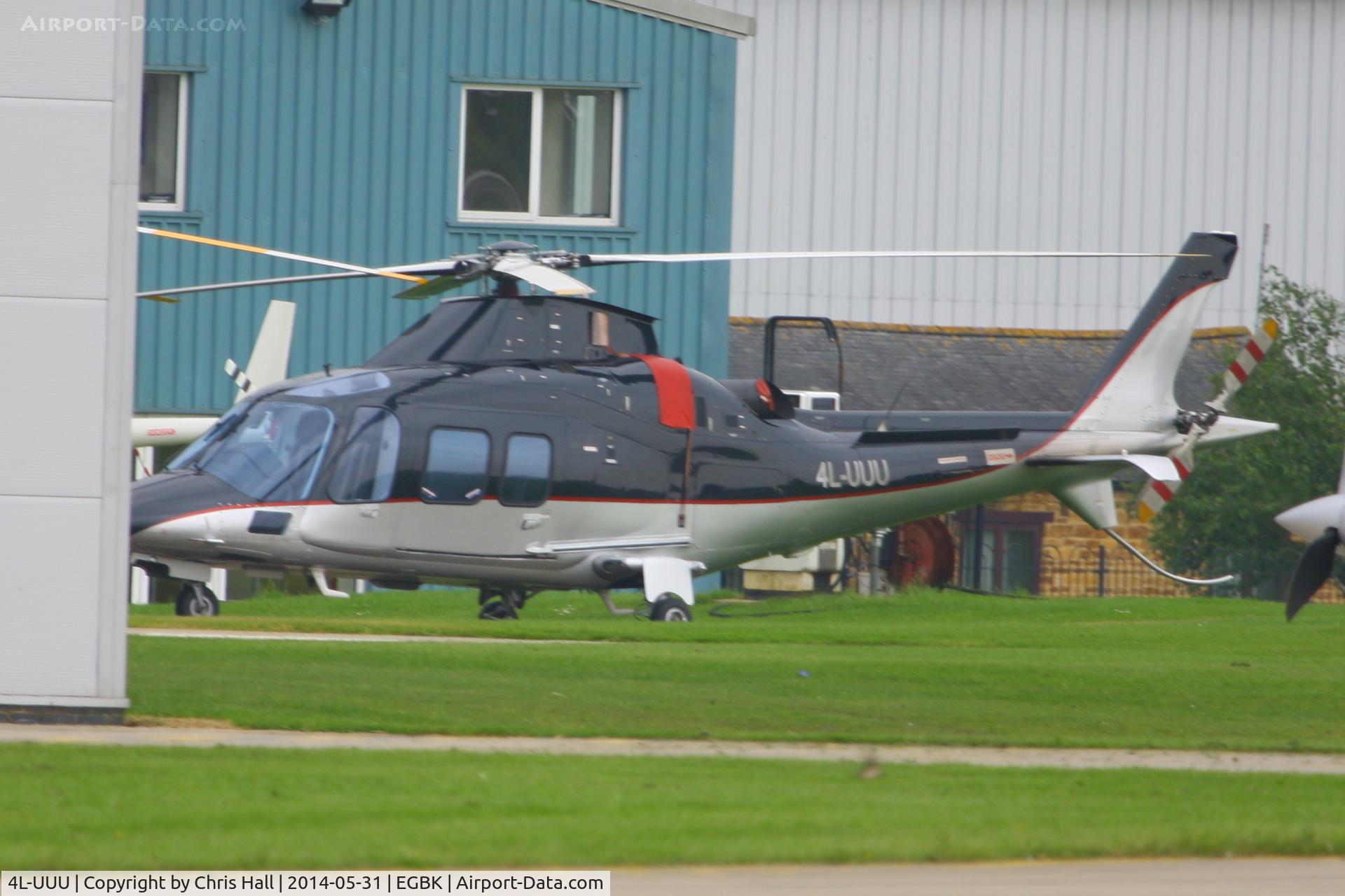 4L-UUU, 2009 Agusta A109S Grand C/N 22105, at AeroExpo 2014