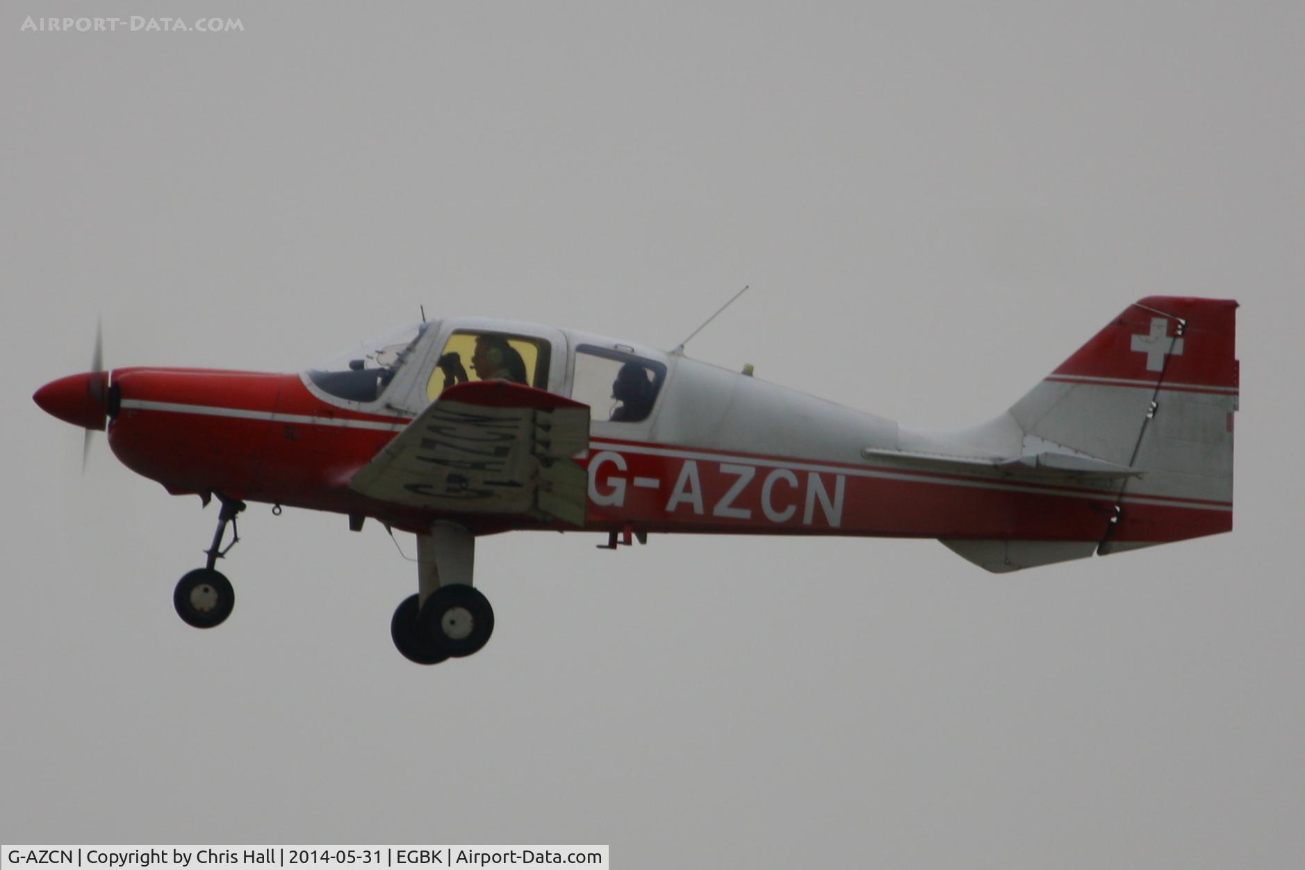 G-AZCN, 1972 Beagle B-121 Pup Series 2 (Pup 150) C/N B121-156, at AeroExpo 2014