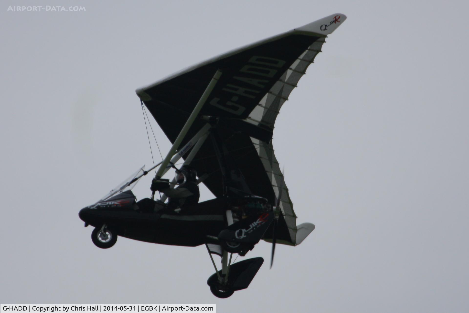 G-HADD, 2010 P&M Aviation QuikR C/N 8510, at AeroExpo 2014