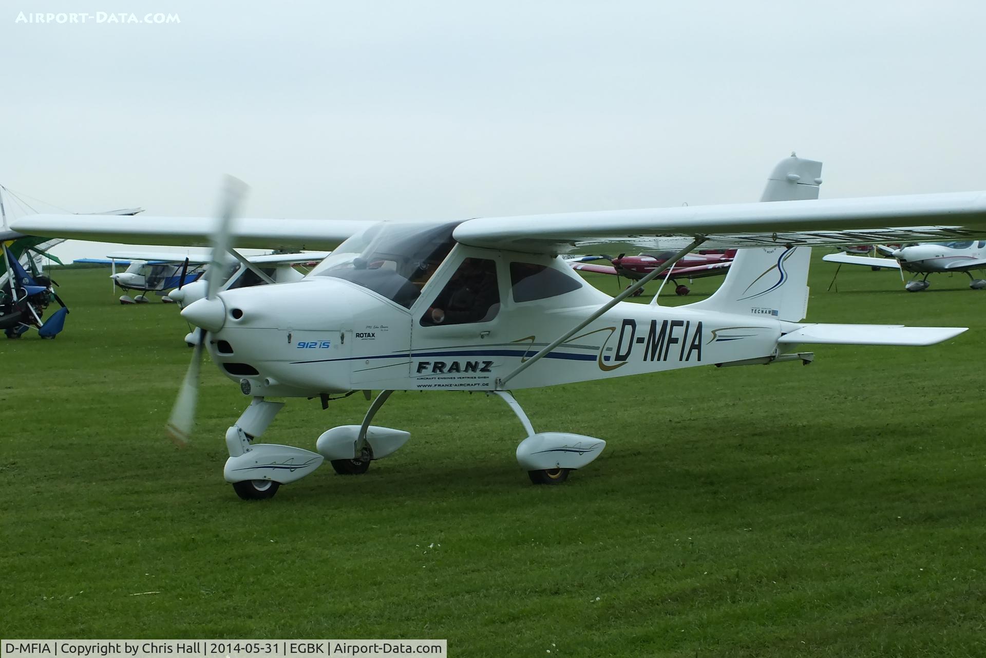 D-MFIA, 2010 Tecnam P-92 Echo Classic de luxe C/N 1324, at AeroExpo 2014