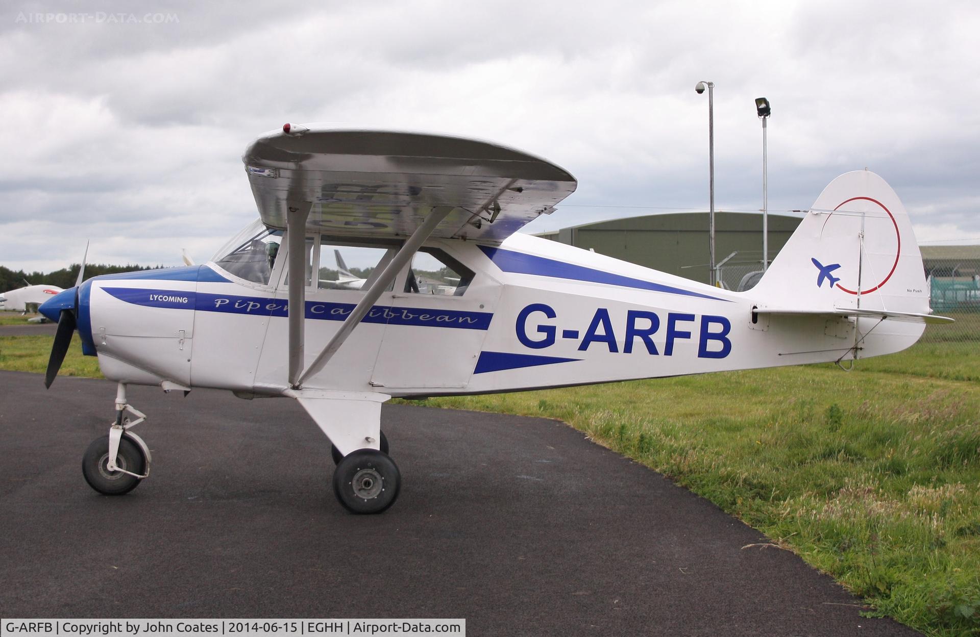 G-ARFB, 1960 Piper PA-22-150 Caribbean C/N 22-7518, Additions to scheme