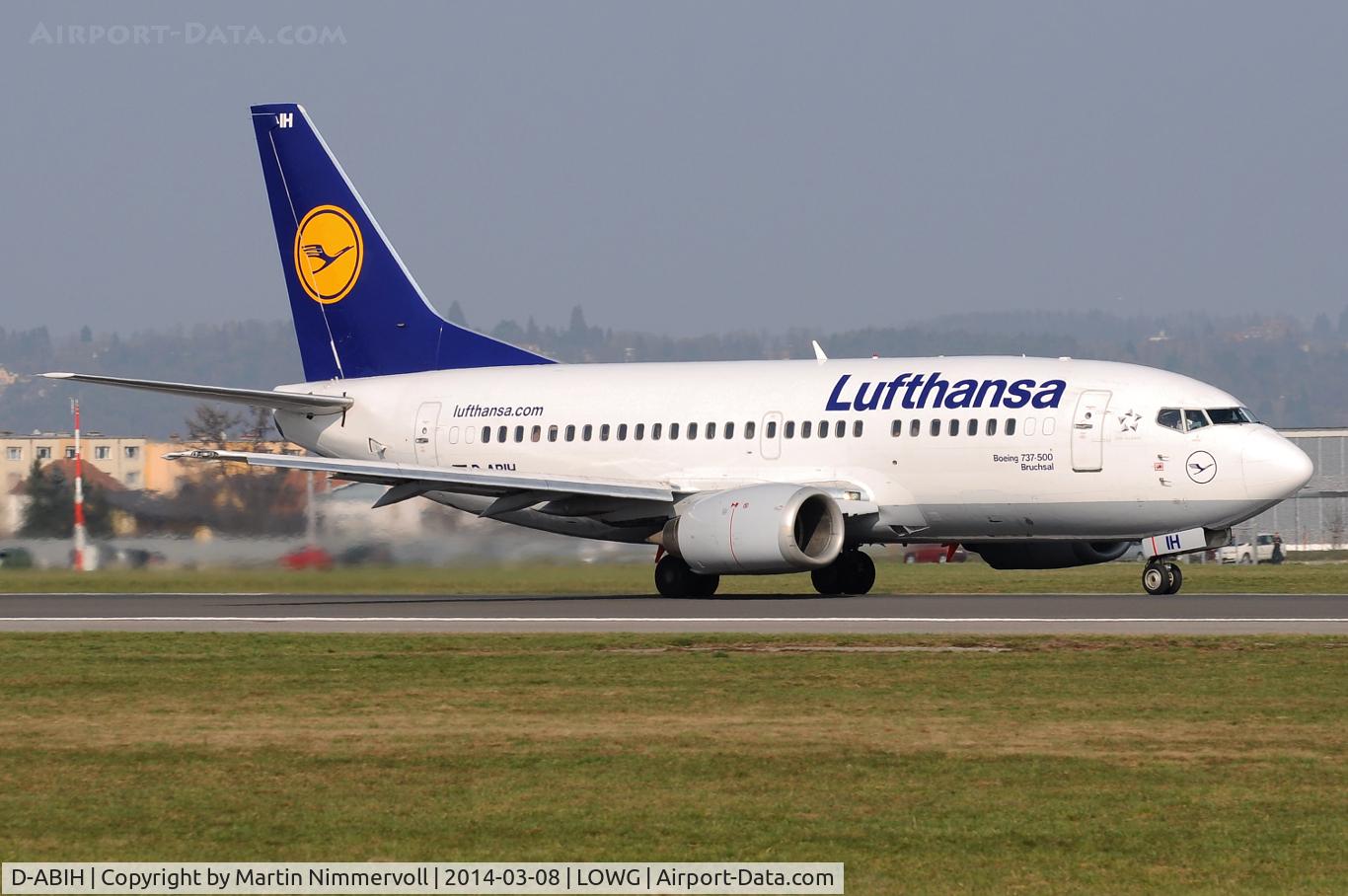 D-ABIH, 1991 Boeing 737-530 C/N 24821, Lufthansa