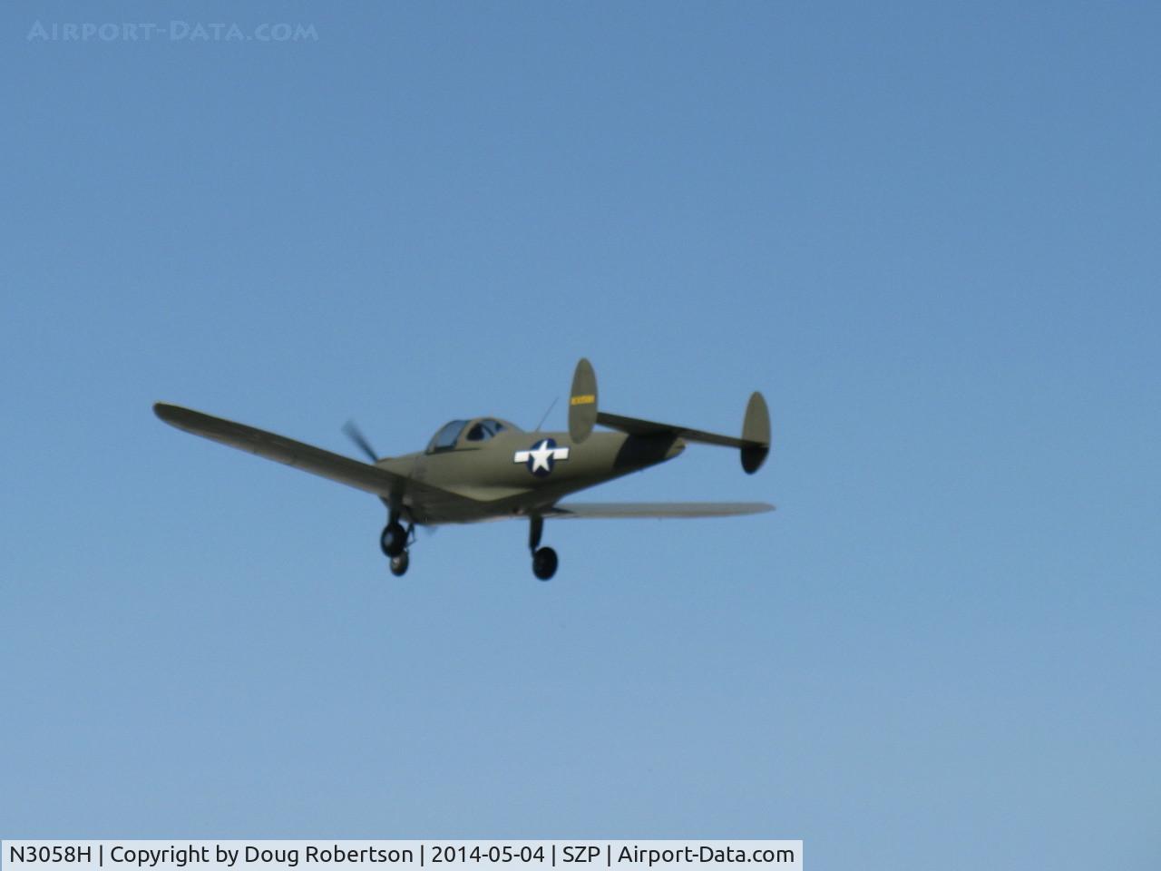N3058H, 1946 Erco 415C Ercoupe C/N 3683, 1946 ERCO Ercoupe 415-C, Continental C85 85 Hp, takeoff climb Rwy 22