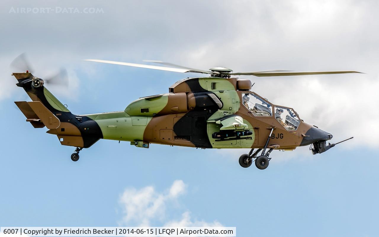 6007, 2013 Eurocopter EC-665 Tigre HAD C/N 6007, display flight out of Phalsbourg Air Base