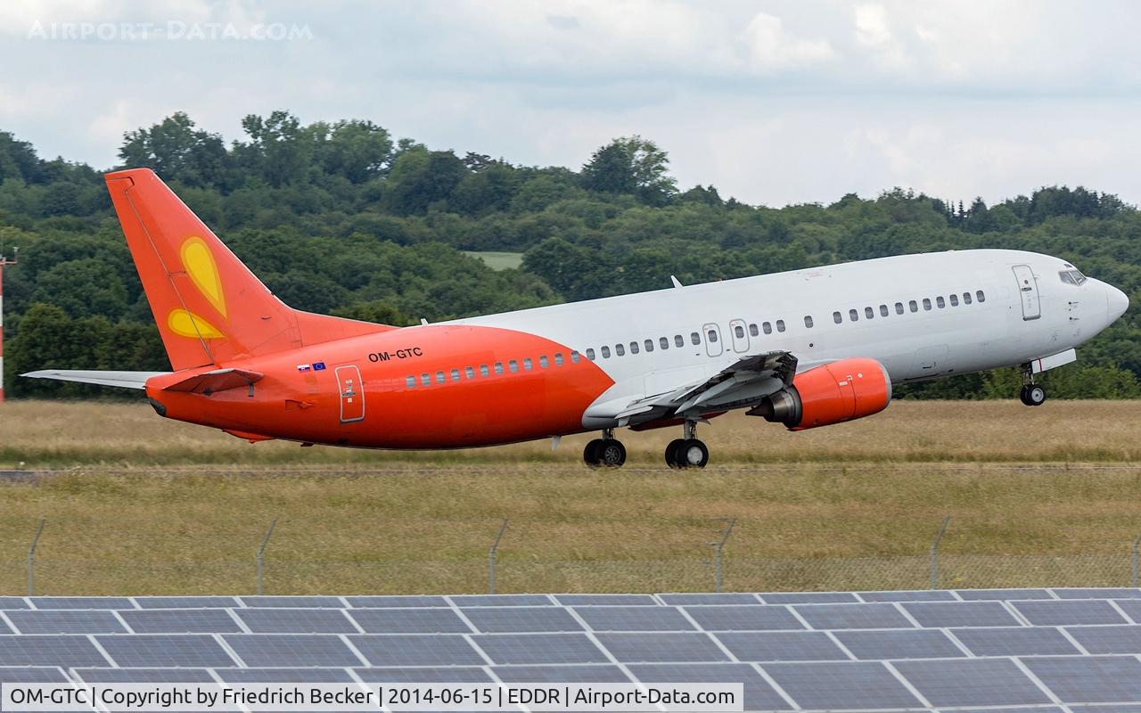 OM-GTC, 1992 Boeing 737-430 C/N 27001, departure to Antalya