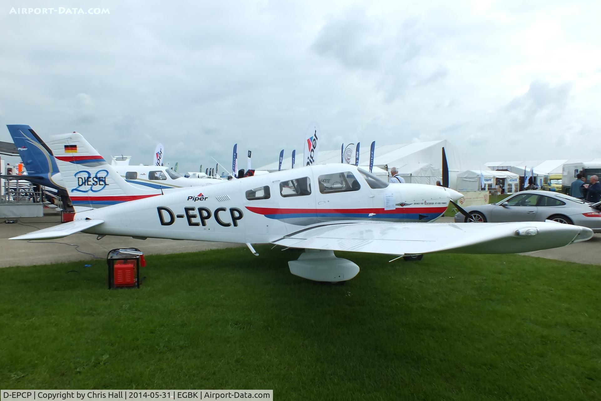 D-EPCP, 2013 Piper PA-28-181 Archer III C/N 2843701, at AeroExpo 2014
