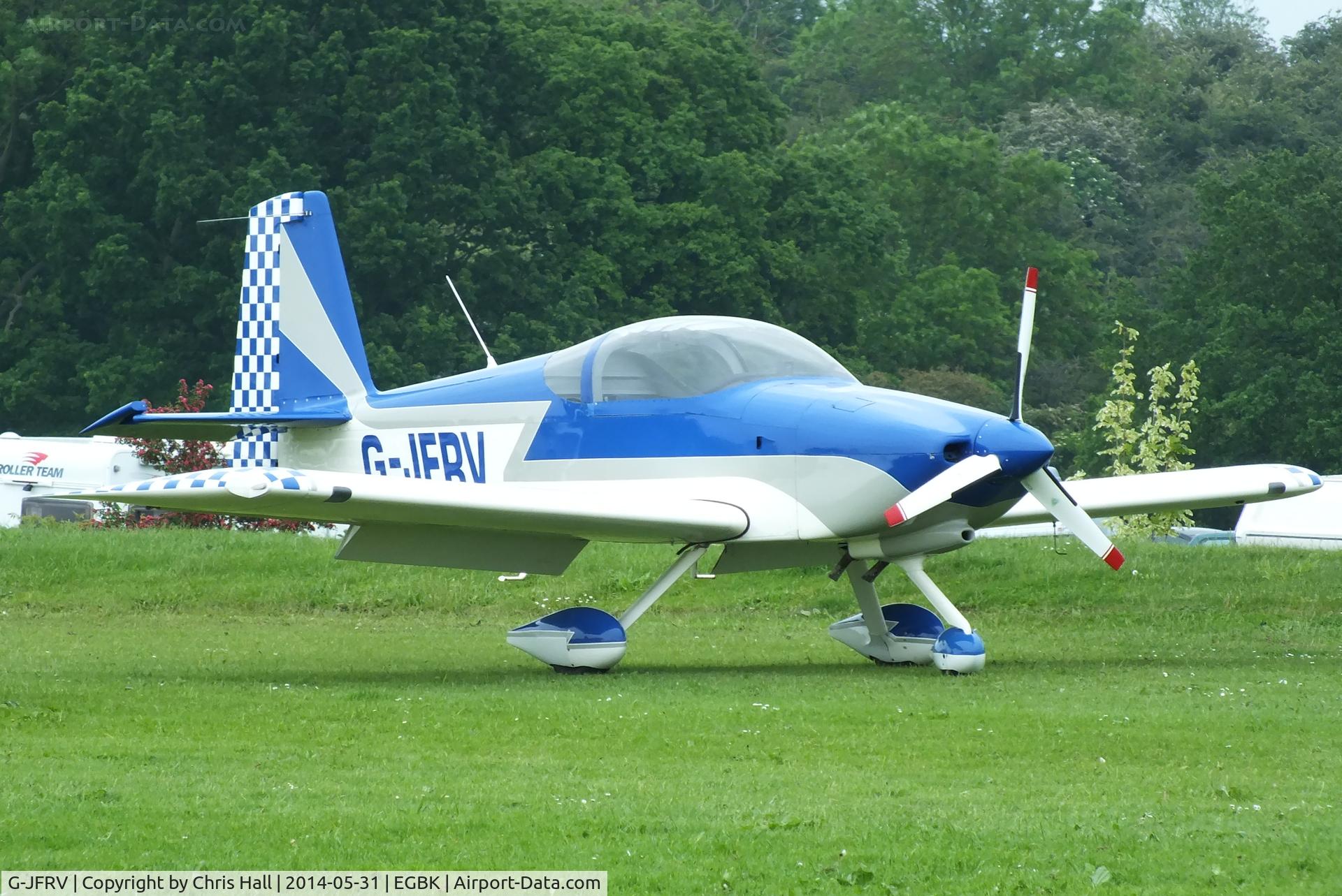 G-JFRV, 2004 Vans RV-7A C/N PFA 323-13851, at AeroExpo 2014