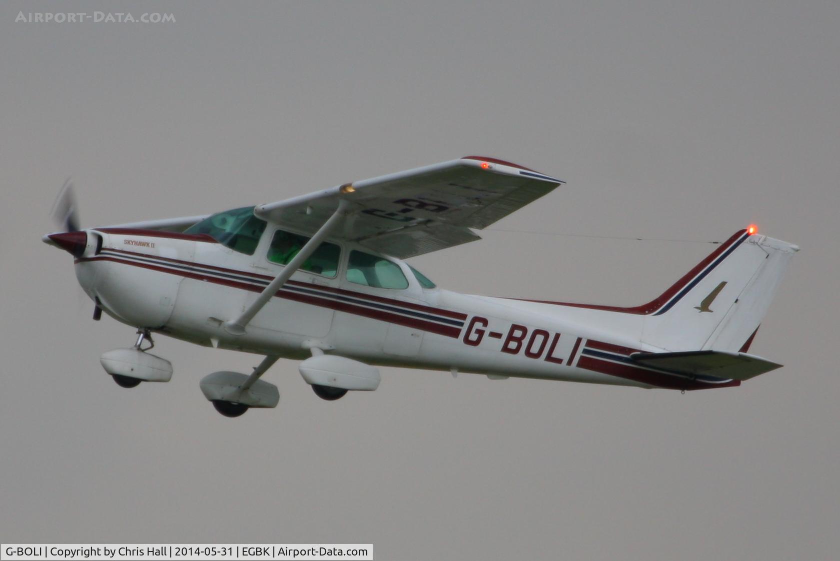 G-BOLI, 1981 Cessna 172P C/N 172-75484, at AeroExpo 2014