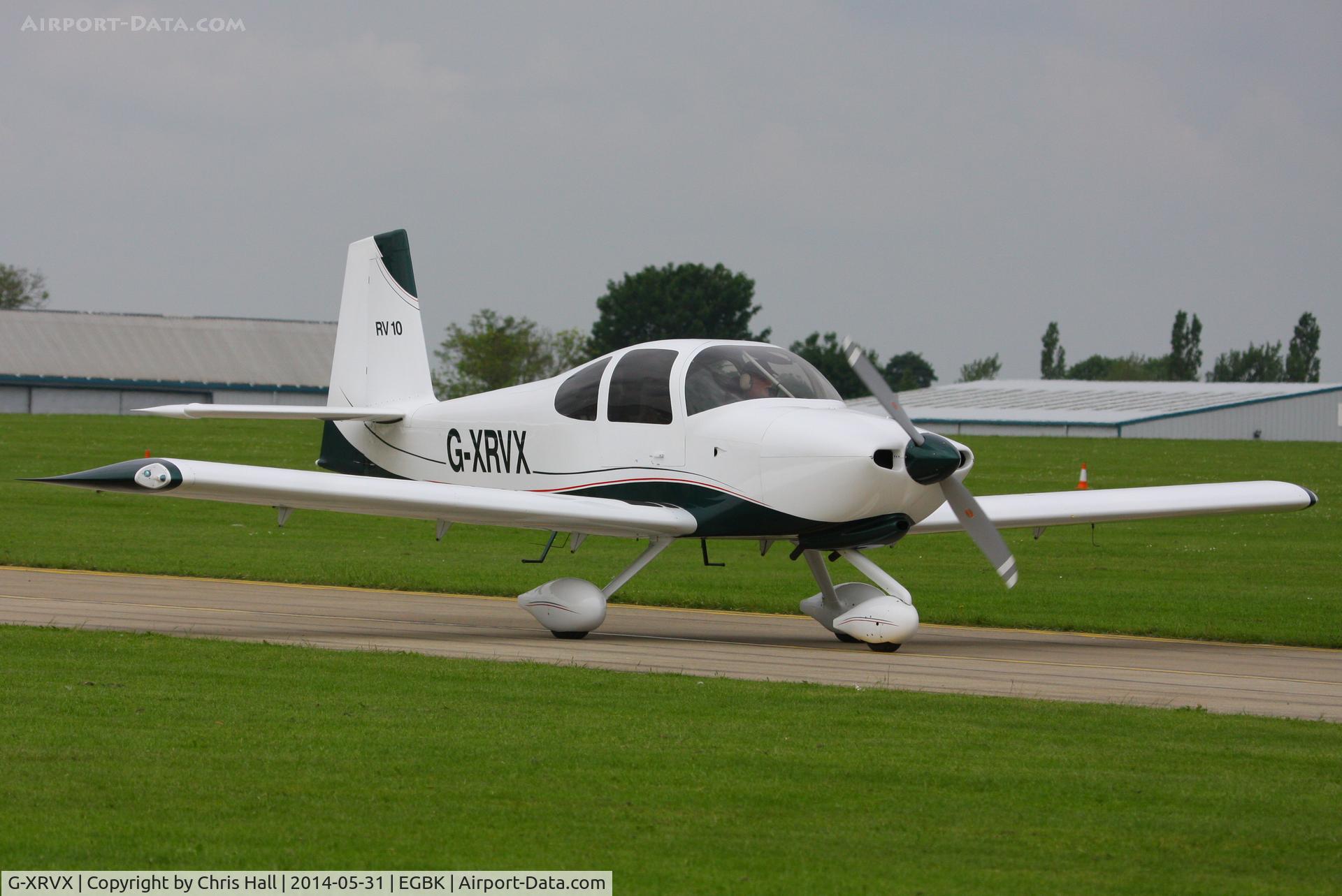 G-XRVX, 2006 Van's RV-10 C/N PFA 339-14592, at AeroExpo 2014