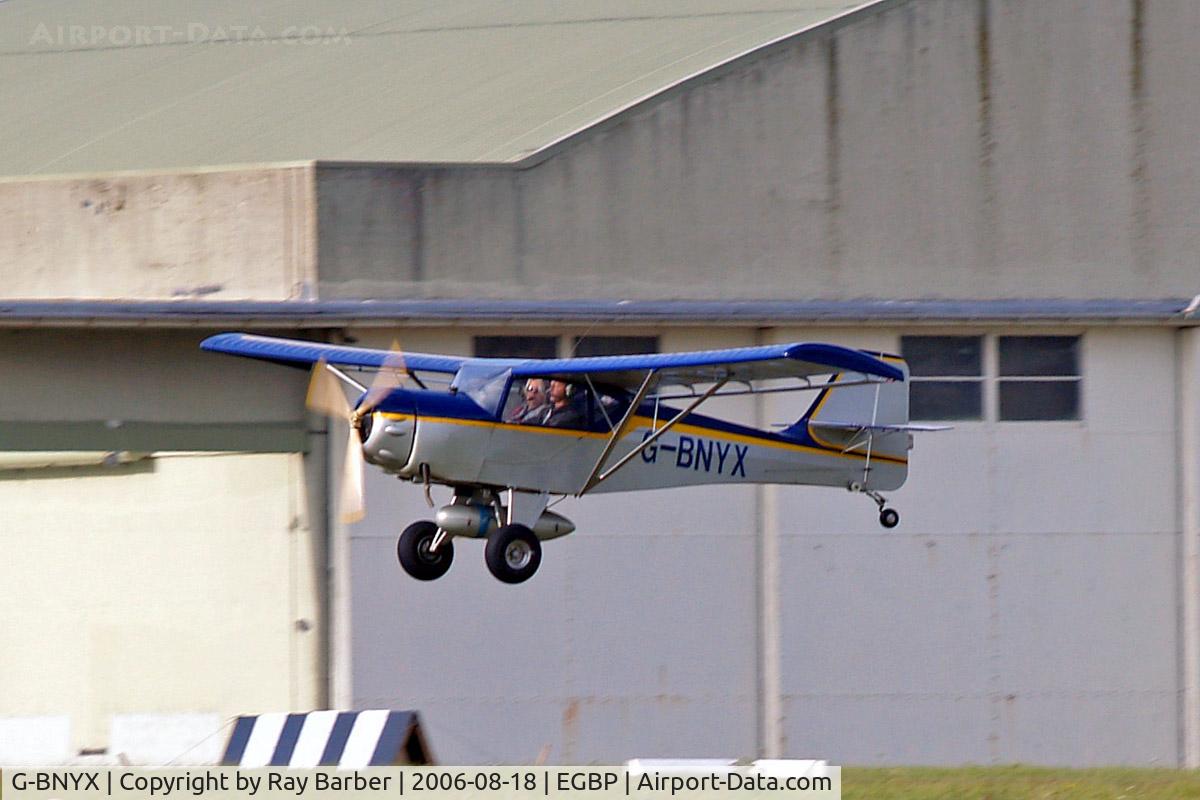 G-BNYX, 1990 Denney Kitfox C/N PFA 172-11285, Denney Kitfox [PFA 172-11285] Kemble~G 18/08/2006