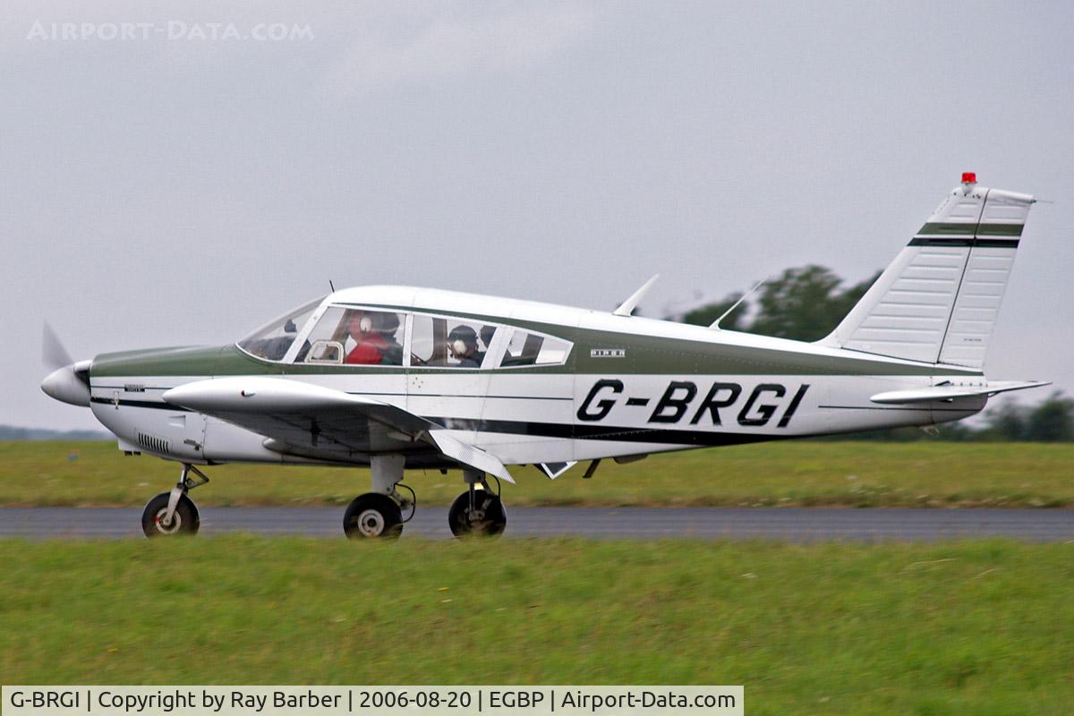 G-BRGI, 1969 Piper PA-28-180 Cherokee C/N 28-5827, Piper PA-28-180 Cherokee E [28-5827] Kemble~G 20/08/2006