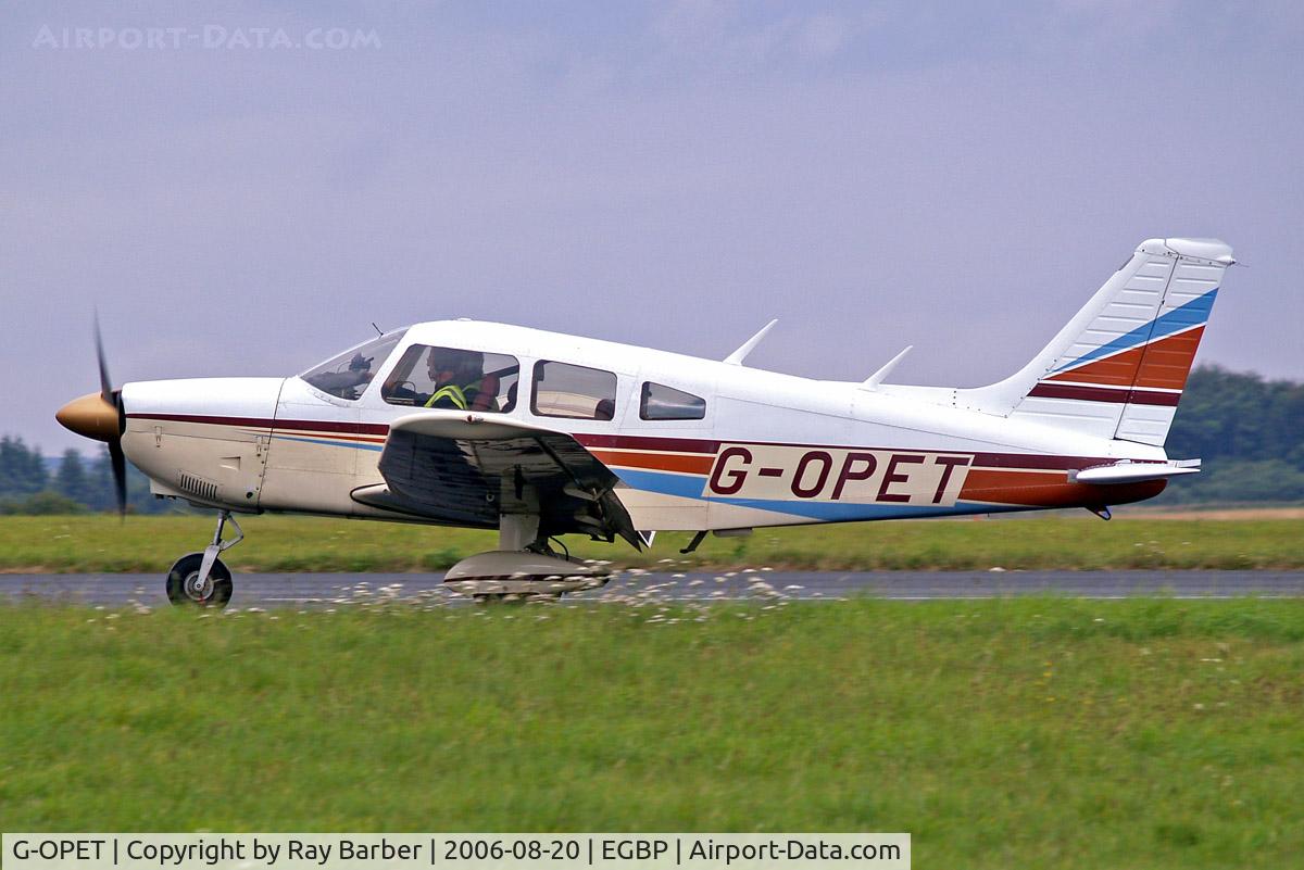 G-OPET, 1975 Piper PA-28-181 Cherokee Archer II C/N 28-7690067, Piper PA-28-181 Cherokee Archer II [28-7690067] Kemble~G 20/08/2006