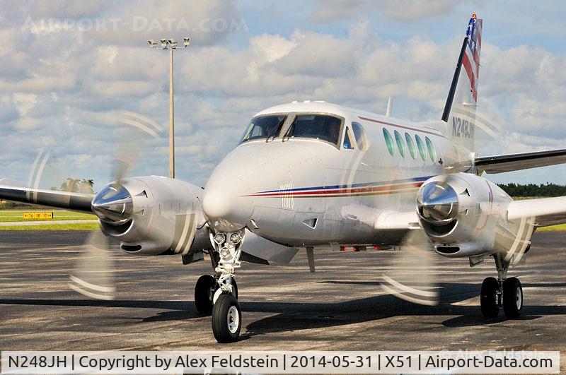 N248JH, 1982 Beech B100 King Air King Air C/N BE-126, Homestead