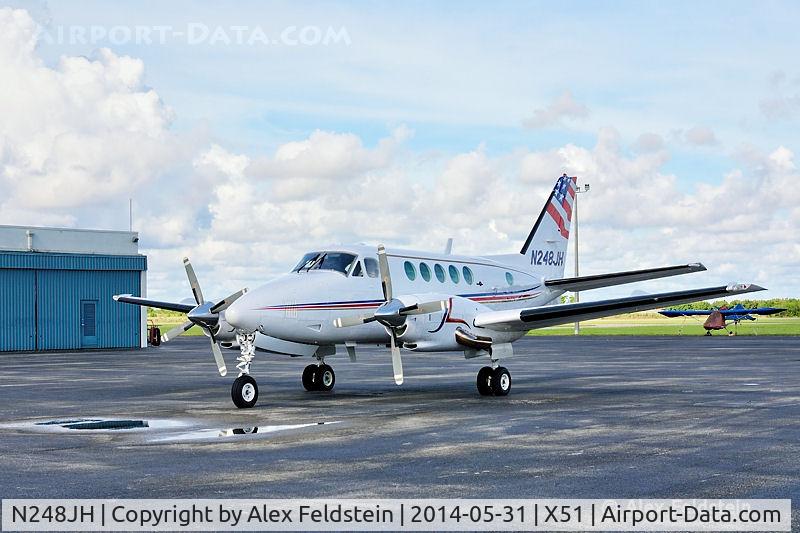 N248JH, 1982 Beech B100 King Air King Air C/N BE-126, Homestead