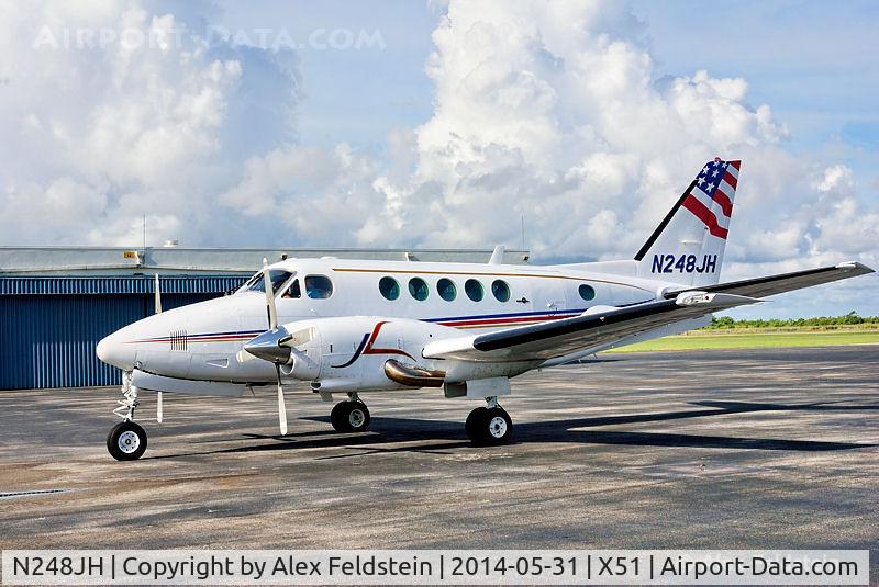 N248JH, 1982 Beech B100 King Air King Air C/N BE-126, Homestead