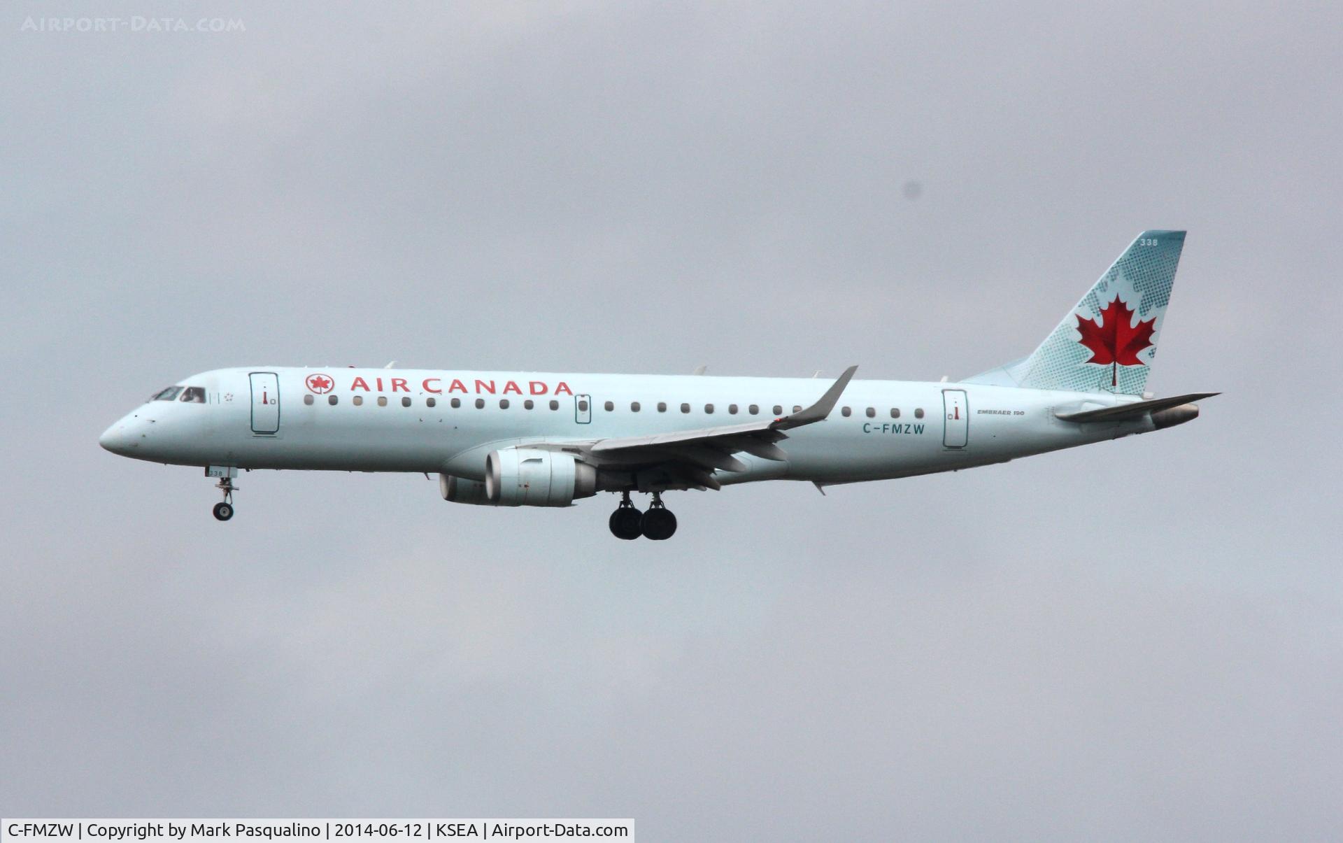 C-FMZW, 2007 Embraer 190AR (ERJ-190-100IGW) C/N 19000124, ERJ-190-100 IGW