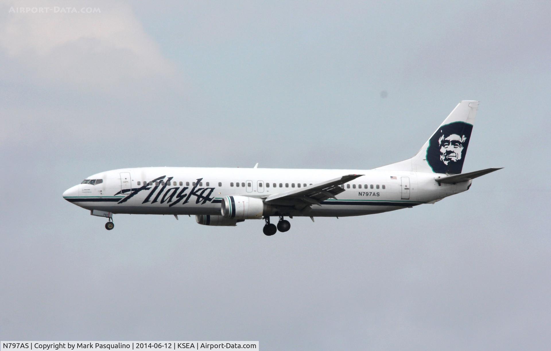 N797AS, 1998 Boeing 737-490 C/N 28892, Boeing 737-400