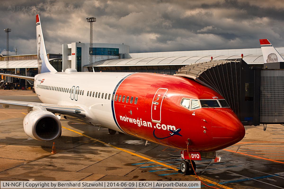 LN-NGF, 2012 Boeing 737-8JP C/N 39017, Norwegian