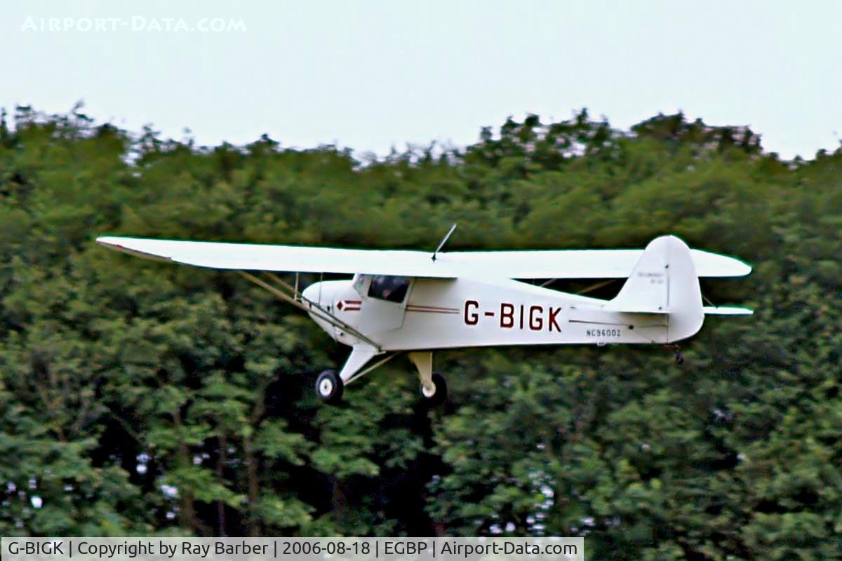 G-BIGK, 1946 Taylorcraft BC-12D Twosome C/N 8302, Taylorcraft BC-12D [8302] Kemble~G 18/08/2006