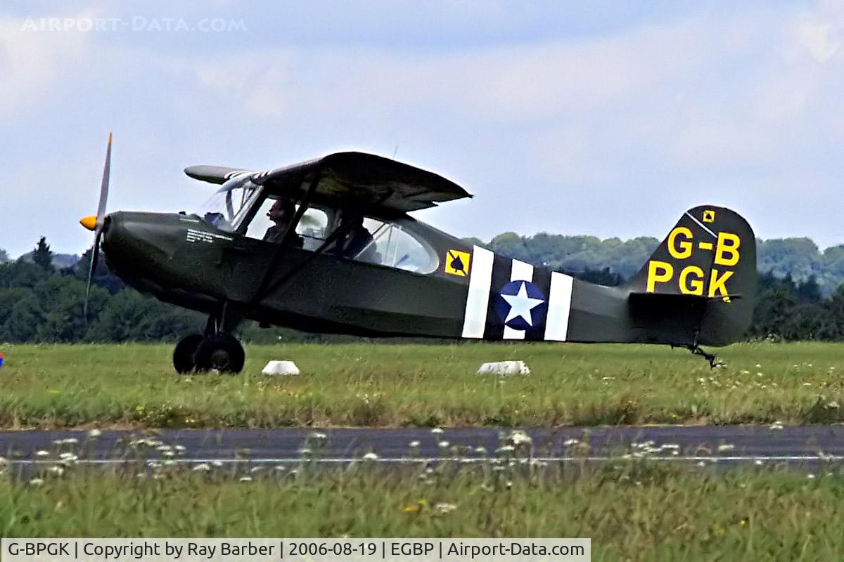 G-BPGK, 1956 Aeronca 7AC Champion C/N 7AC-7187, Aeronca 7AC Champion [7AC-7187] Kemble~G 19/08/2006