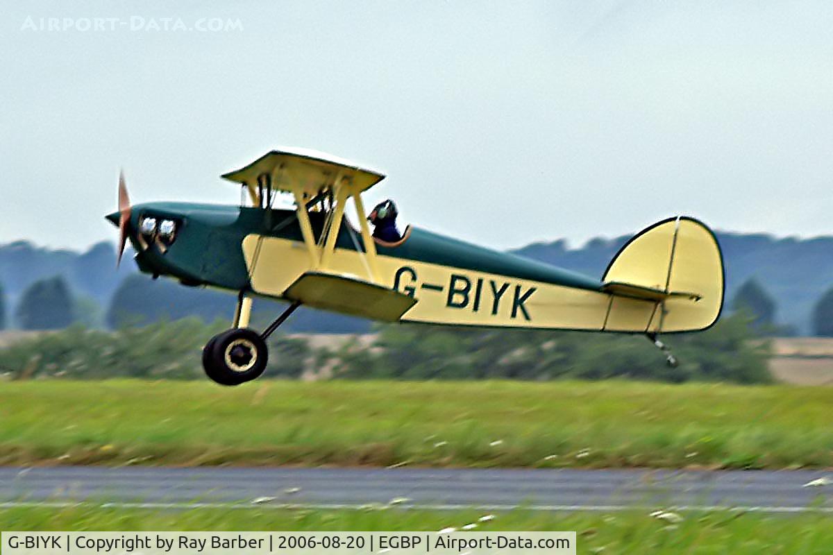 G-BIYK, 1984 Isaacs Fury II C/N PFA 011-10418, Isaacs Fury II [PFA 011-10418] Kemble~G 20/08/2006
