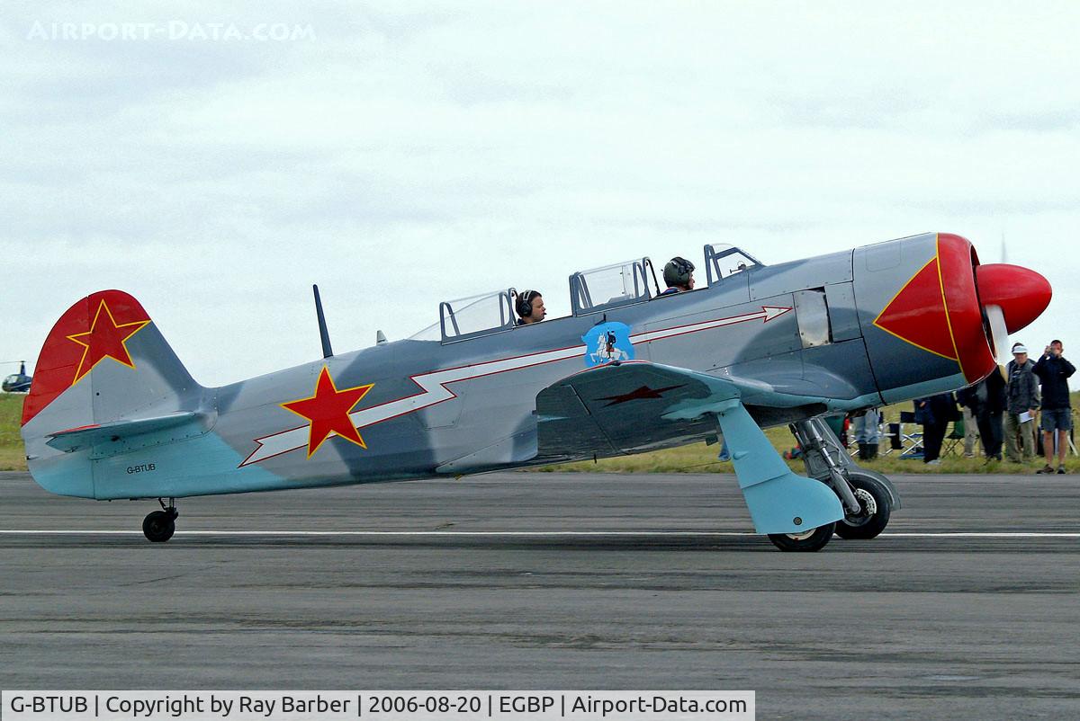 G-BTUB, 1956 Let C-11 (Yak-11) C/N 172623, Yakovlev Yak C.11 [172623] Kemble~G 20/08/2006