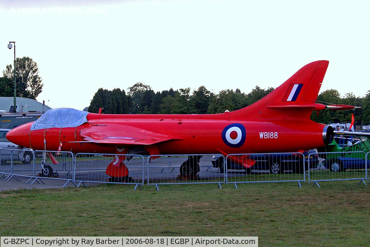 G-BZPC, 1955 Hawker Hunter GA.11 C/N HABL-003061, Hawker Hunter GA.11 [HABL003061] (The Hunter Flying Club) Kemble~G 18/08/2006