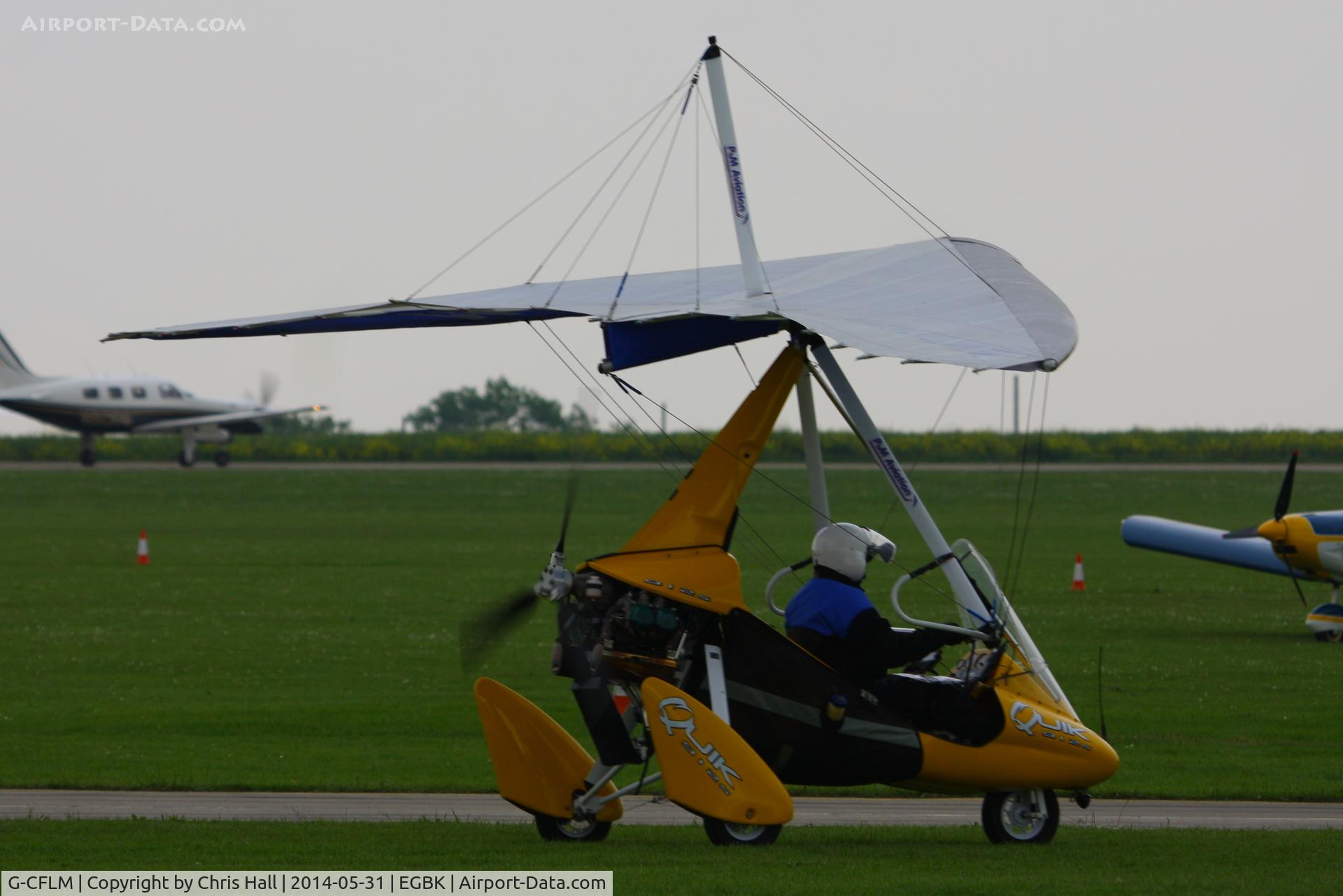 G-CFLM, 2008 Mainair Pegasus Quik C/N 8399, at AeroExpo 2014