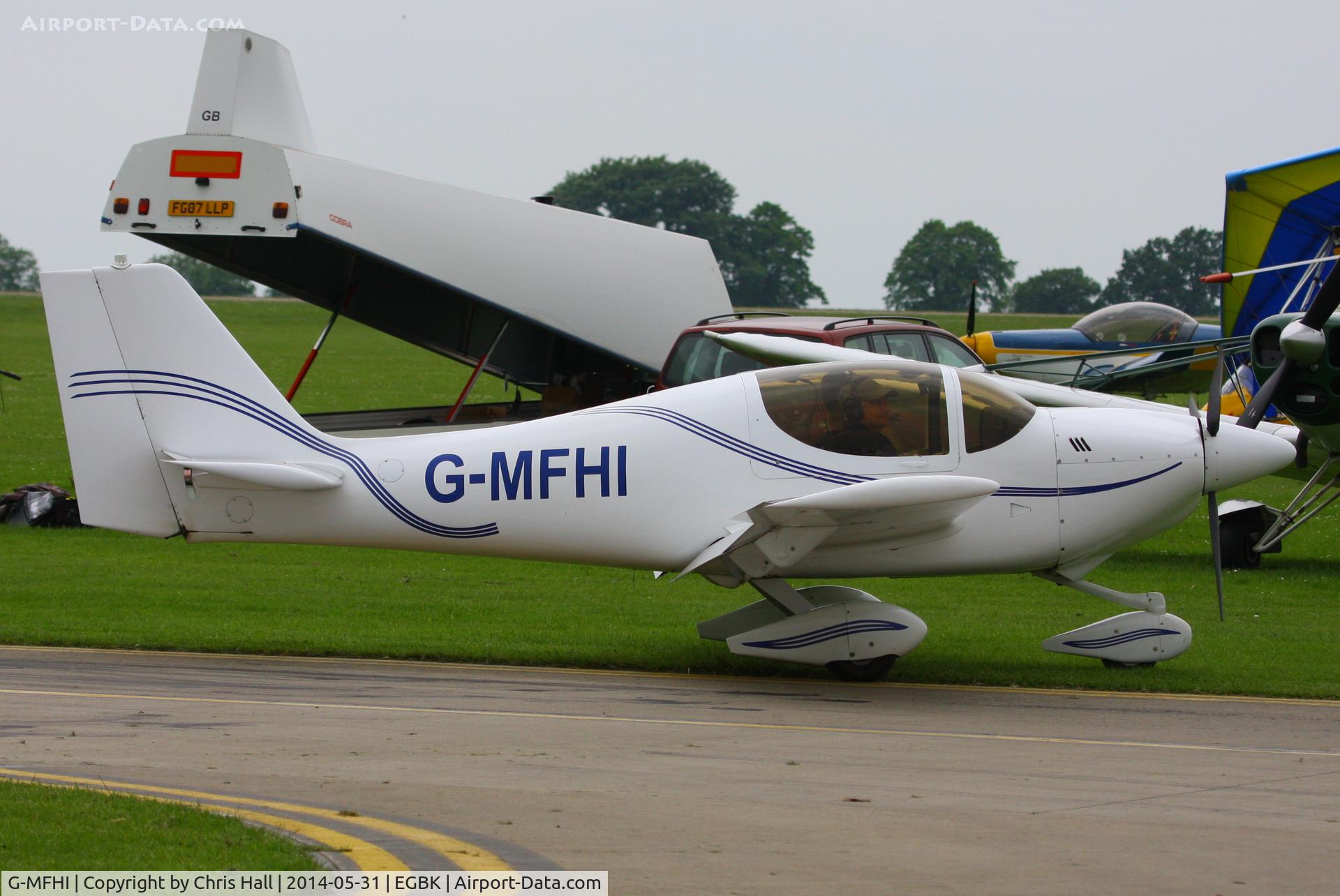 G-MFHI, 1998 Europa Tri-Gear C/N PFA 247-12841, at AeroExpo 2014