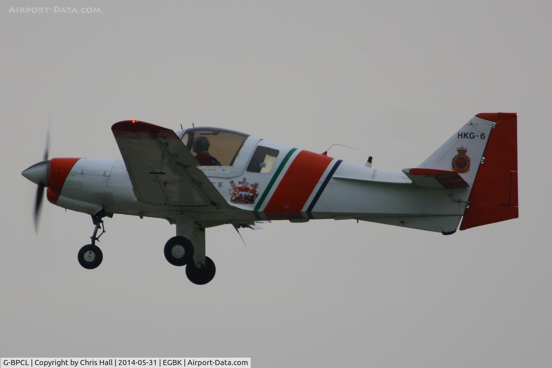 G-BPCL, 1977 Scottish Aviation Bulldog Series 120 Model 128 C/N BH120/393, at AeroExpo 2014