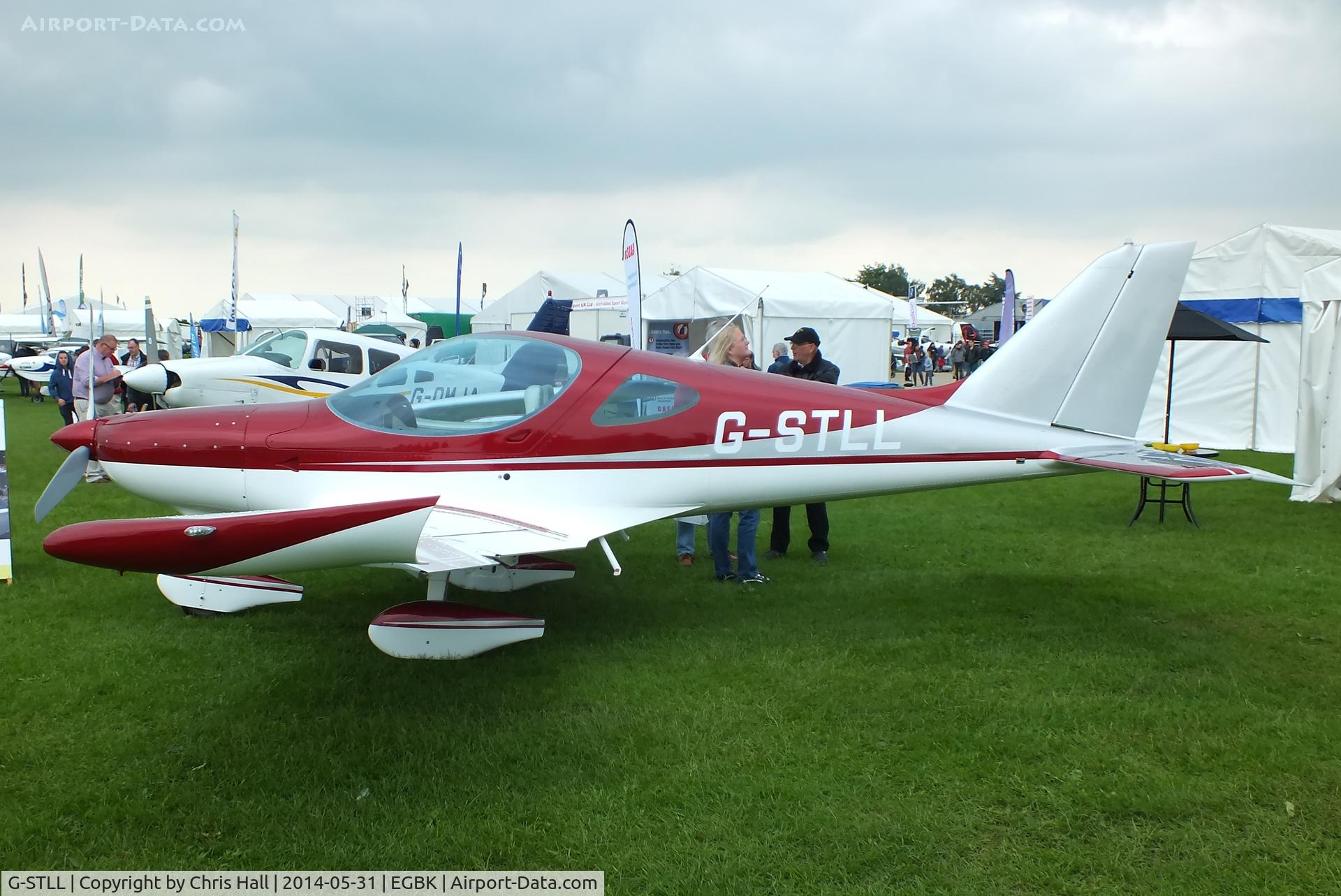 G-STLL, 2013 BRM Aero Bristell NG5 Speed Wing C/N LAA 385-15183, at AeroExpo 2014