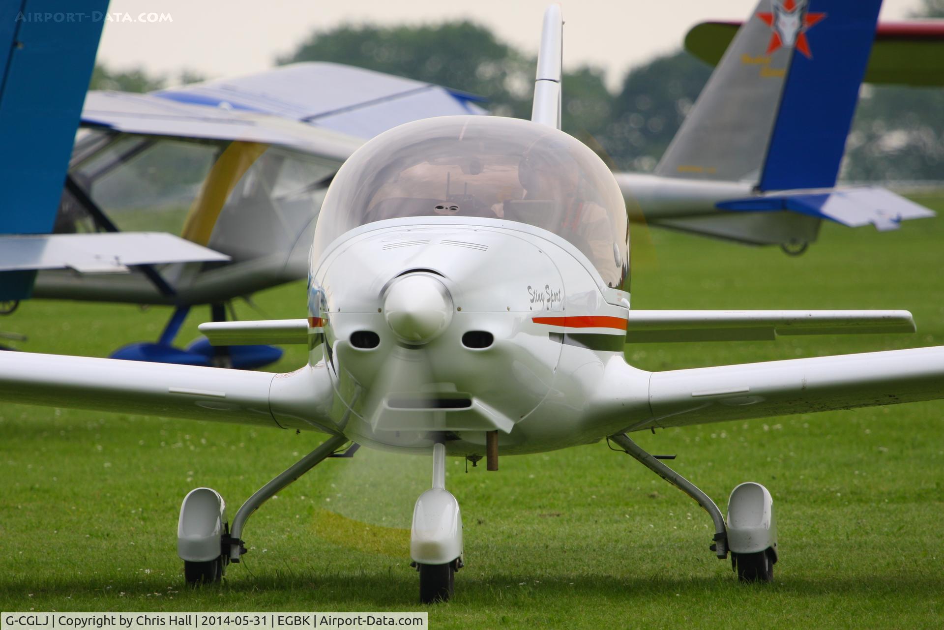 G-CGLJ, 2009 TL Ultralight TL-2000 Sting Carbon C/N LAA 347-14794, at AeroExpo 2014