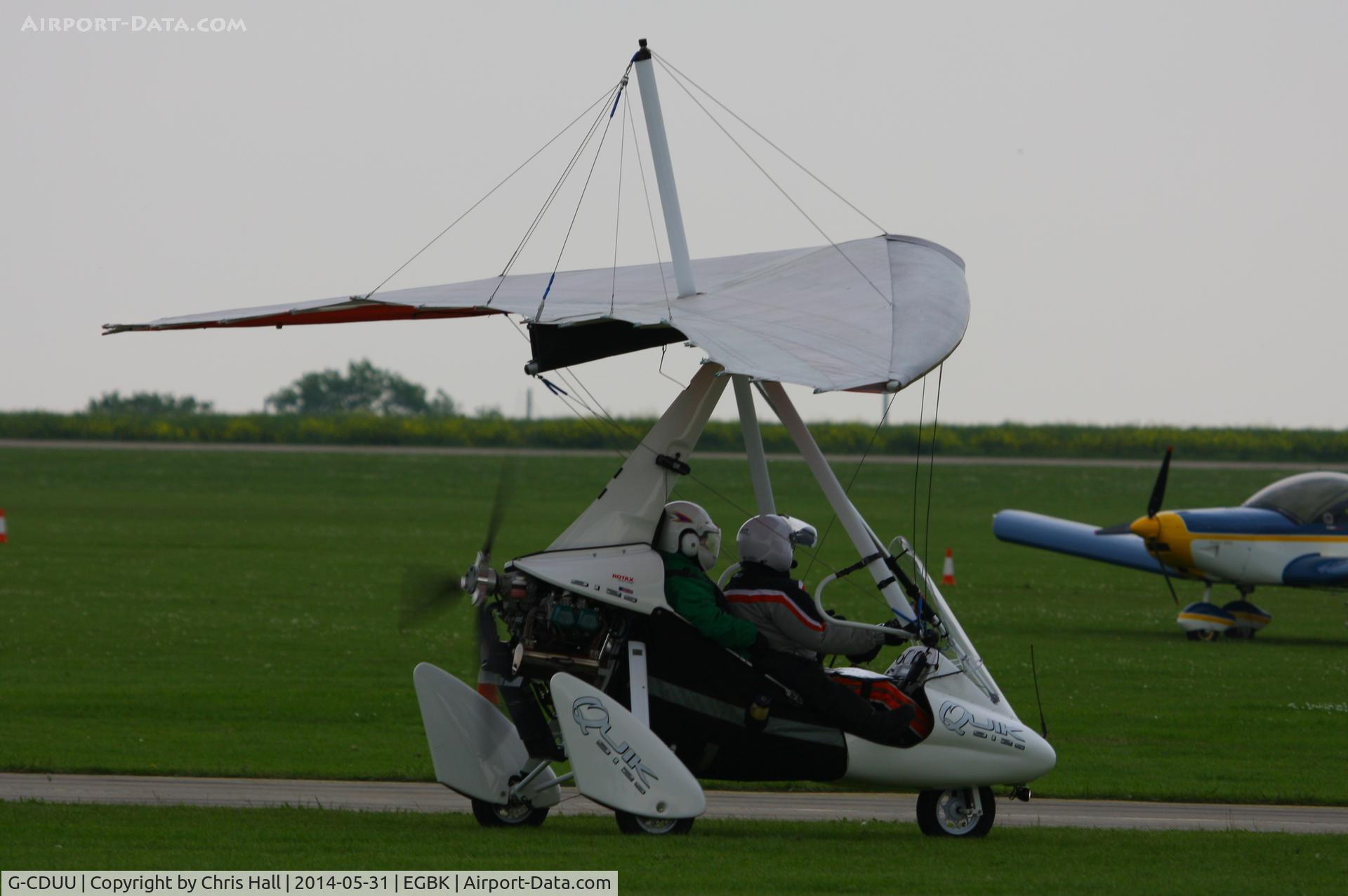 G-CDUU, 2006 P&M Aviation Quik GT450 C/N 8165, at AeroExpo 2014