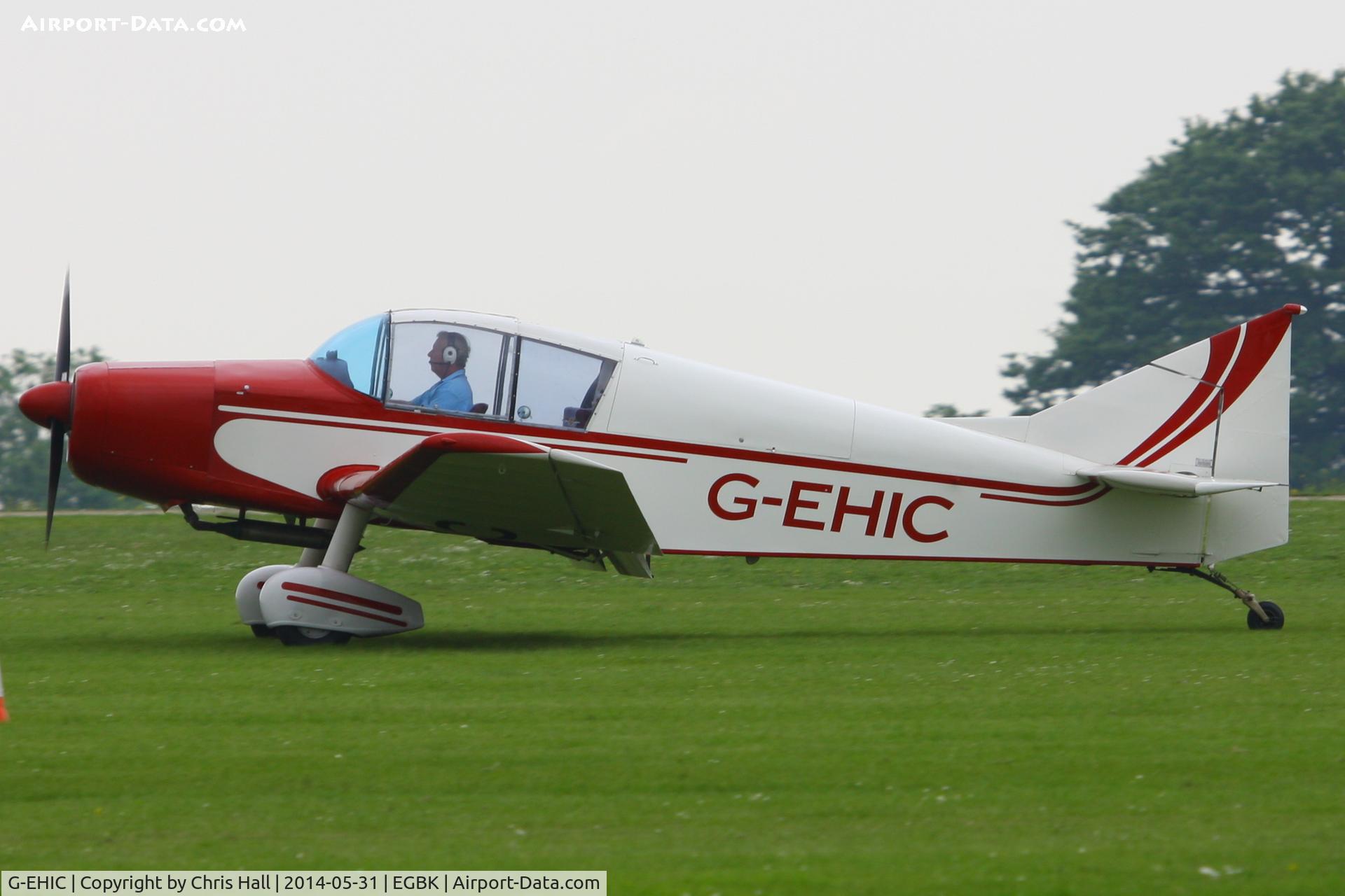 G-EHIC, 1961 Jodel D-140B Mousequetaire II C/N 53, at AeroExpo 2014