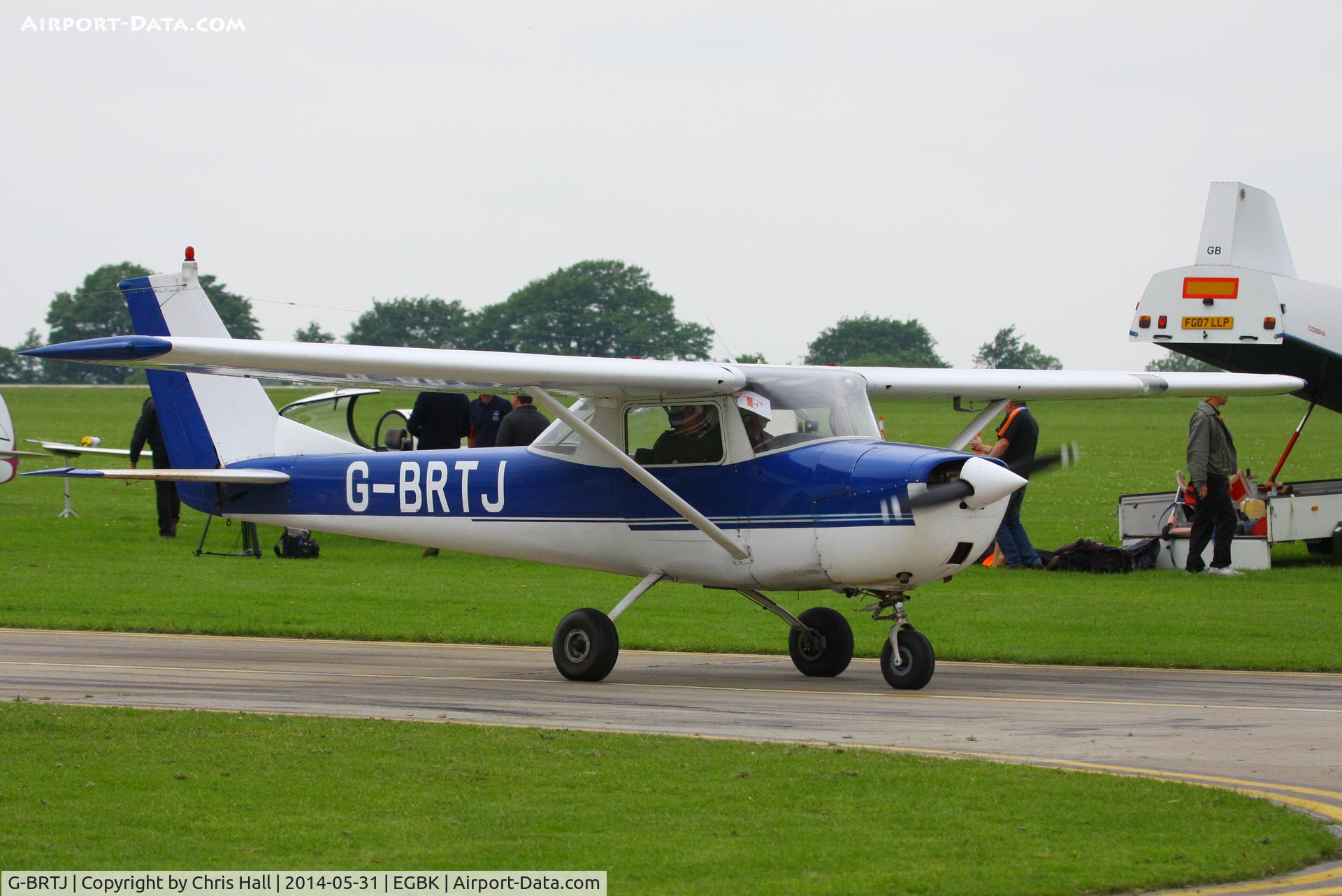 G-BRTJ, 1965 Cessna 150F C/N 150-61749, at AeroExpo 2014