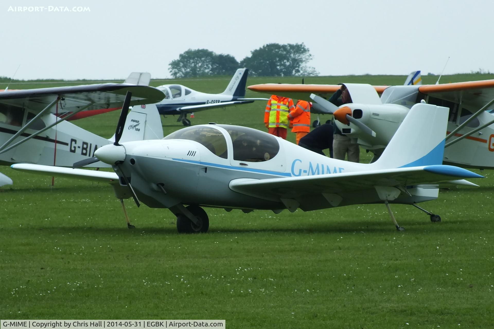 G-MIME, 2001 Europa Monowheel C/N PFA 247-12850, at AeroExpo 2014