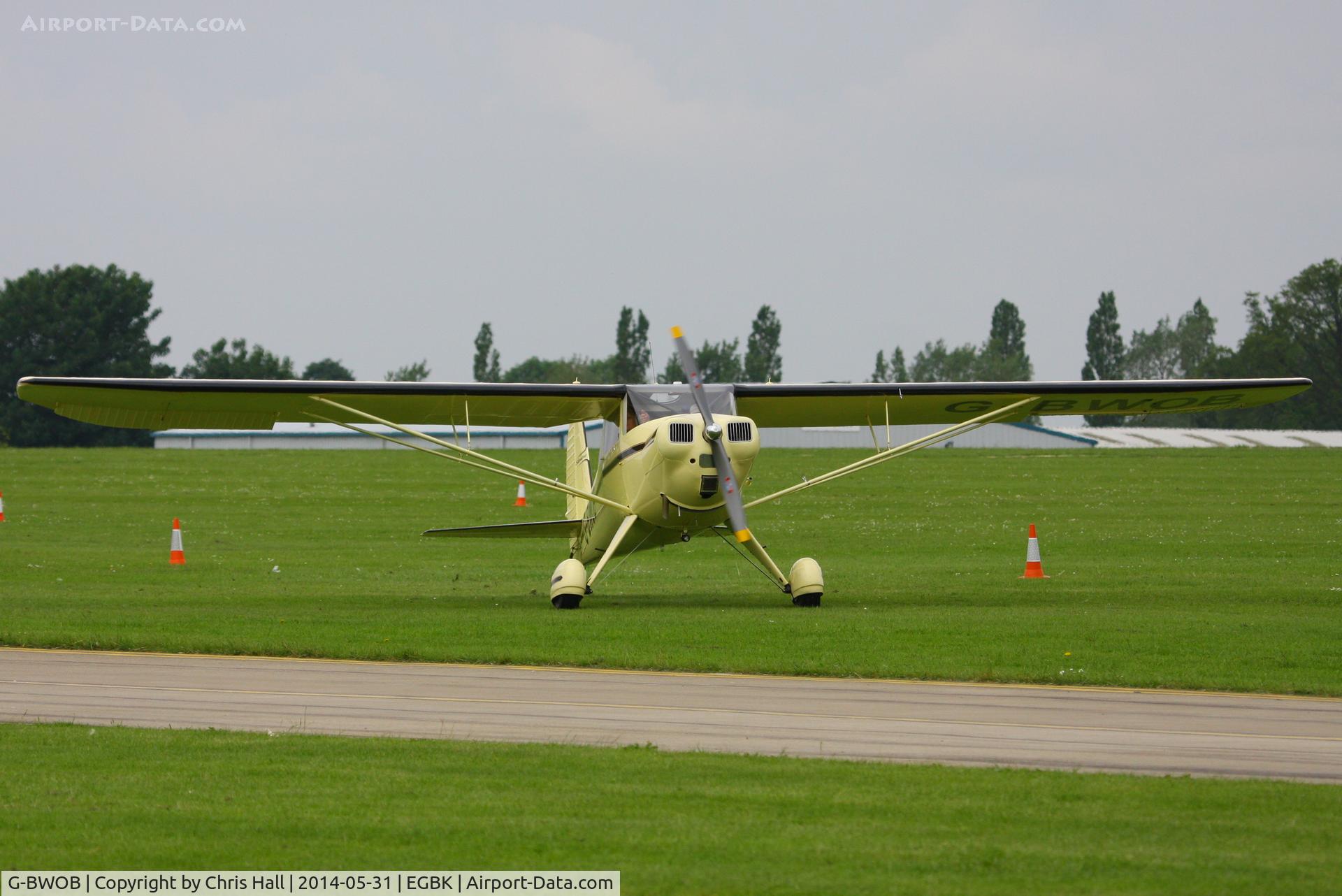 G-BWOB, 1948 Luscombe 8F Silvaire C/N 6179, at AeroExpo 2014