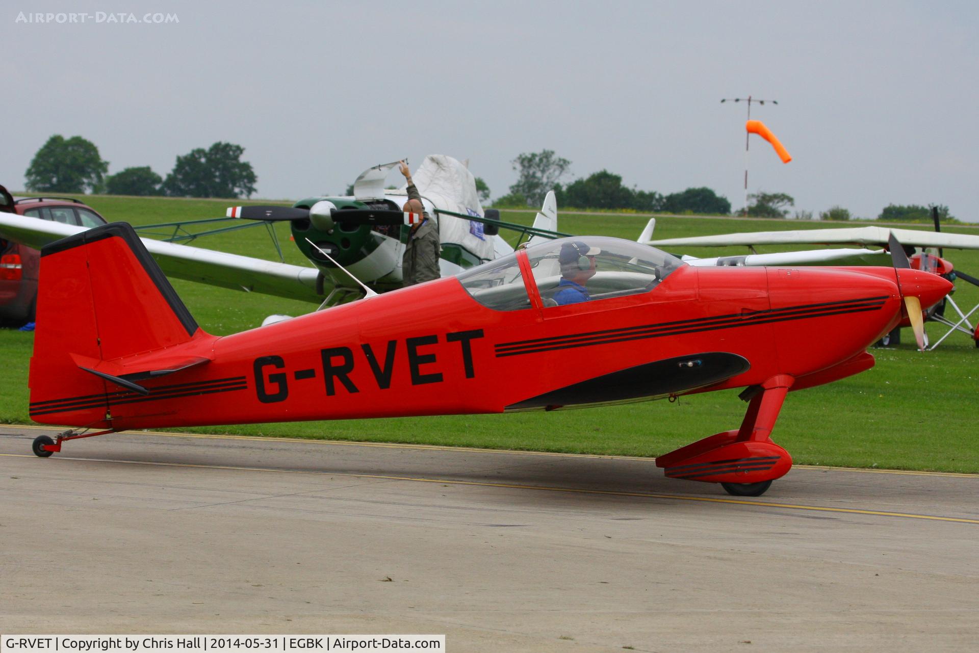 G-RVET, 1999 Vans RV-6 C/N PFA 181-12852, at AeroExpo 2014